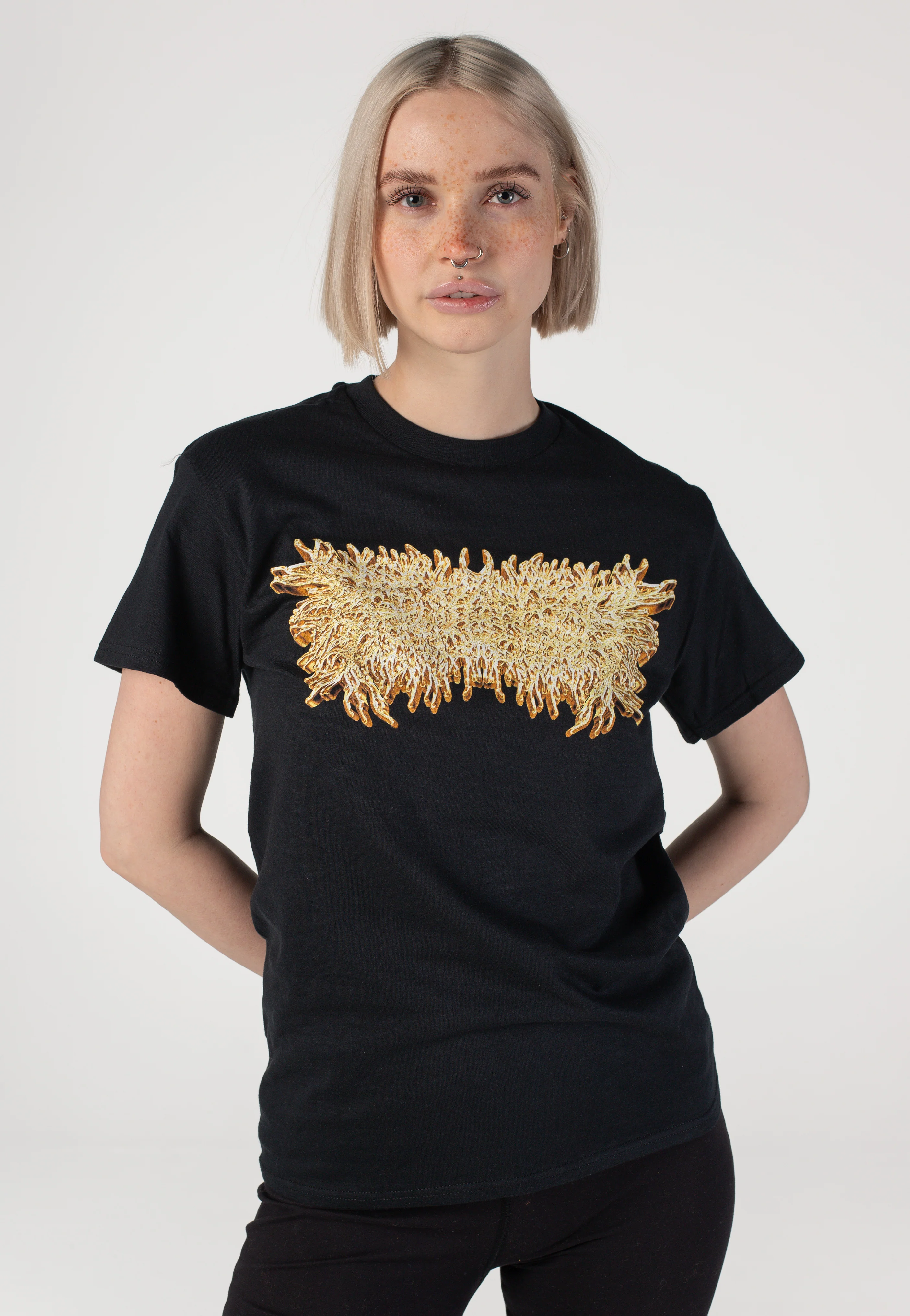 Peeling Flesh - Gold Chrome - T-Shirt - Image 5