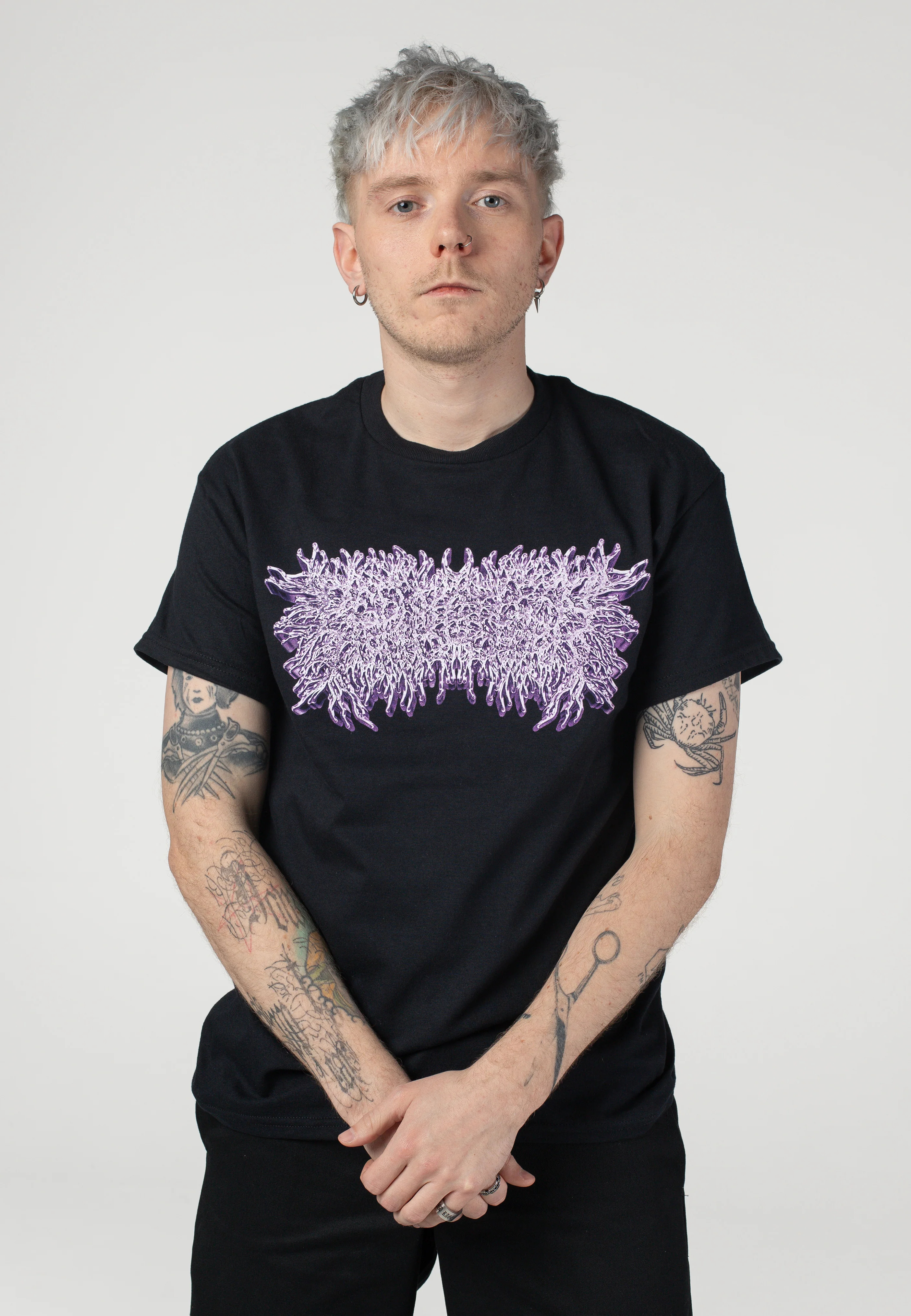 Peeling Flesh - Purple Chrome - T-Shirt - Image 3