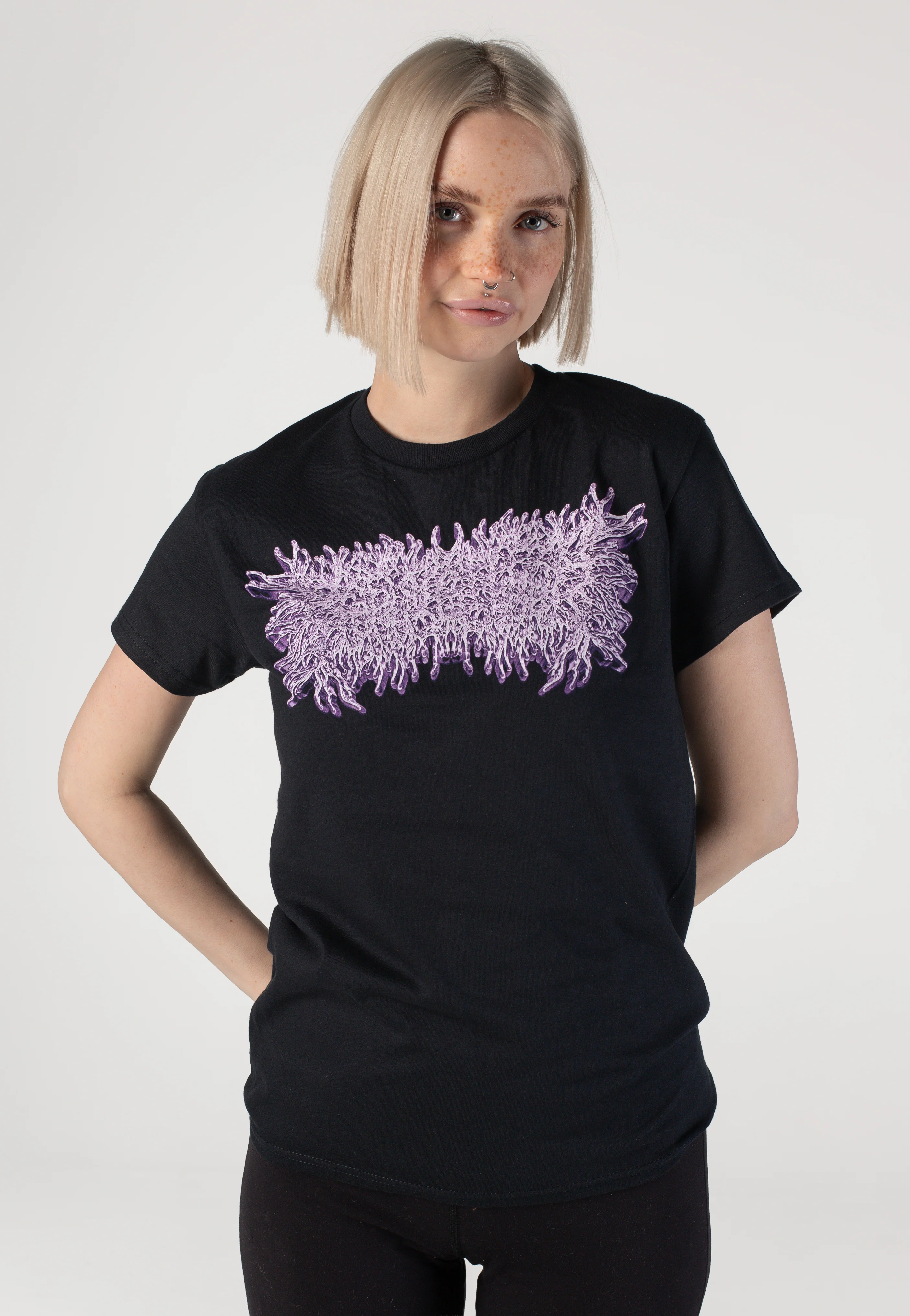 Peeling Flesh - Purple Chrome - T-Shirt - Image 5
