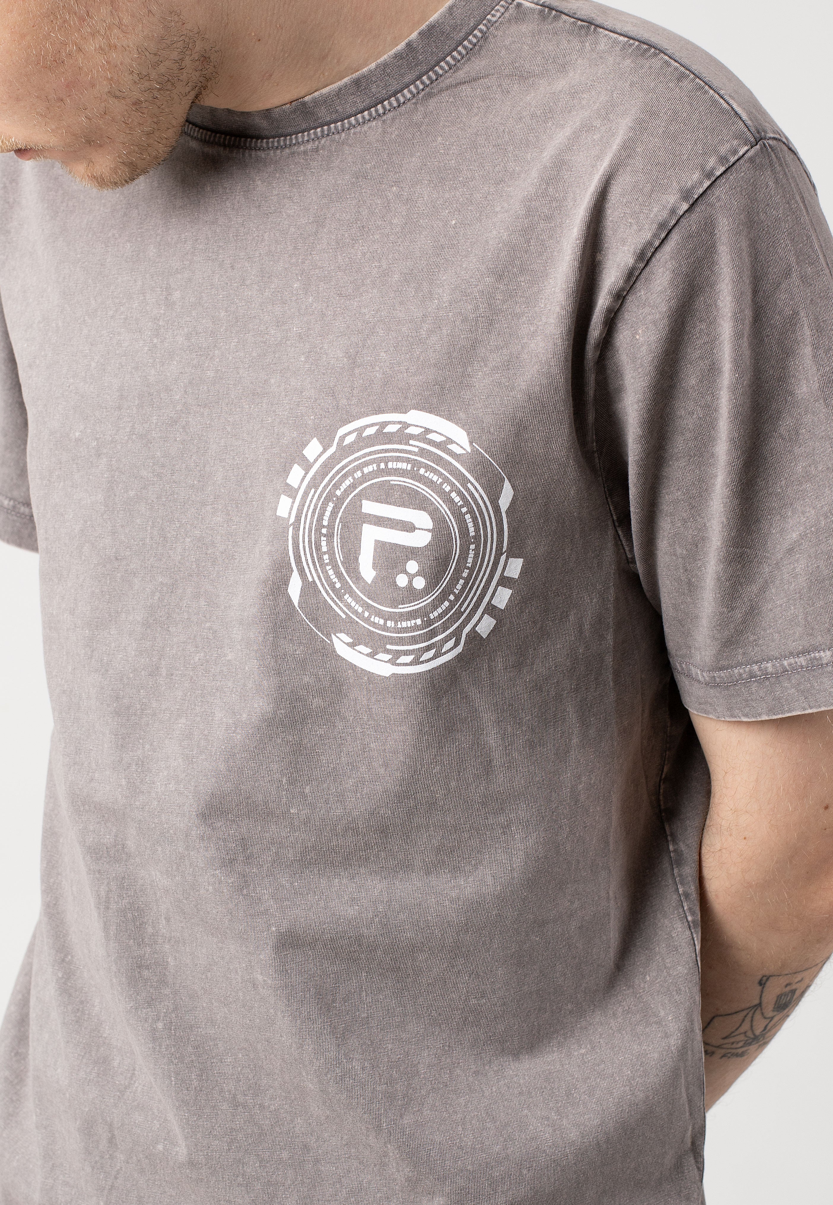 Periphery - Djent Is Not A Genre Tracklist Asphalt Acid Wash - T-Shirt - Image 4