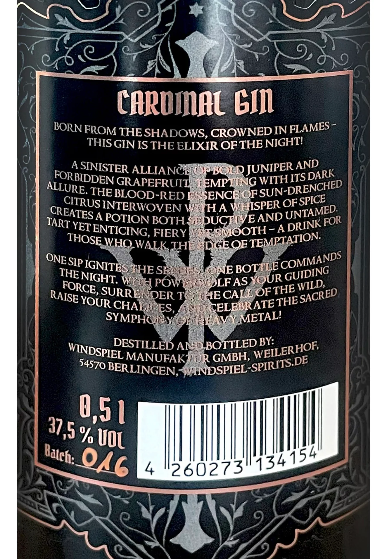 Powerwolf - Cardinal Forbidden Grapefruit - Gin - Image 4