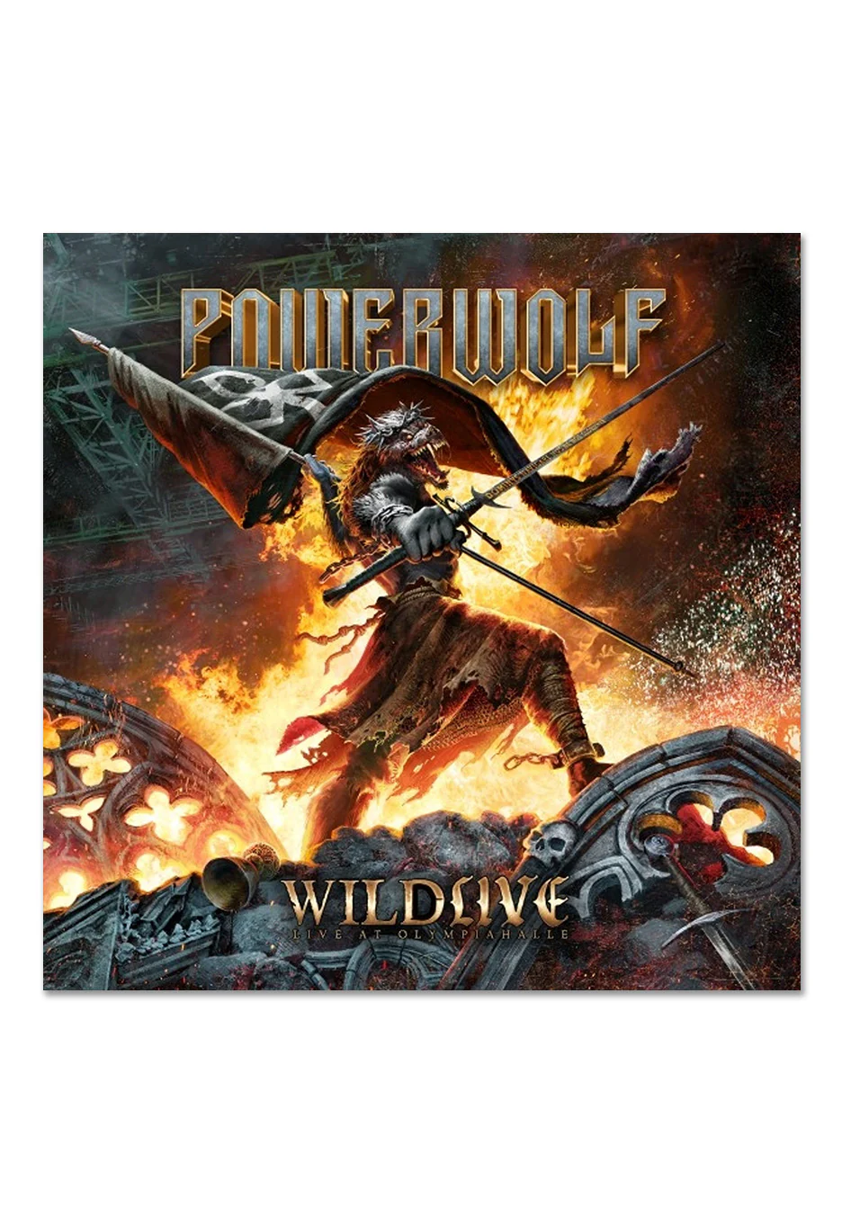 Powerwolf - Wildlive (Live At Olympiahalle) - 2 Vinyl + Poster - Image 2