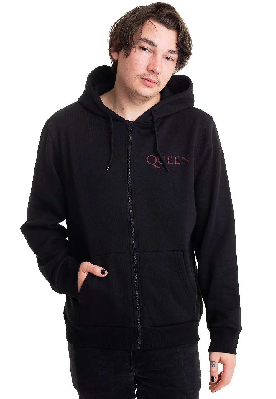 Queen - Classic Crest Back Print - Zipper - Image 3