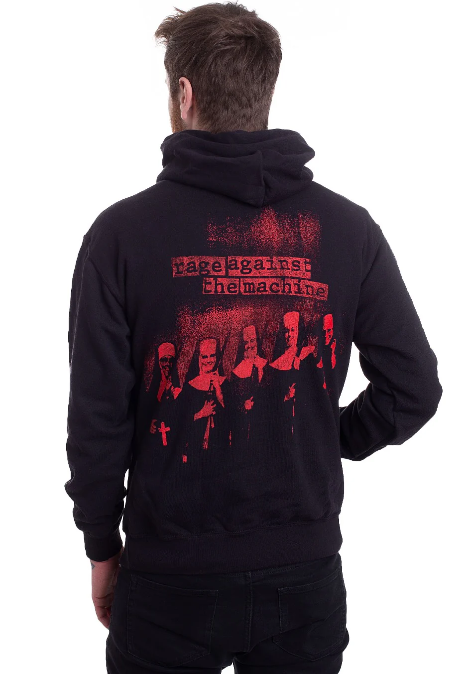 Rage Against The Machine - Large Nuns - Hoodie - Image 4