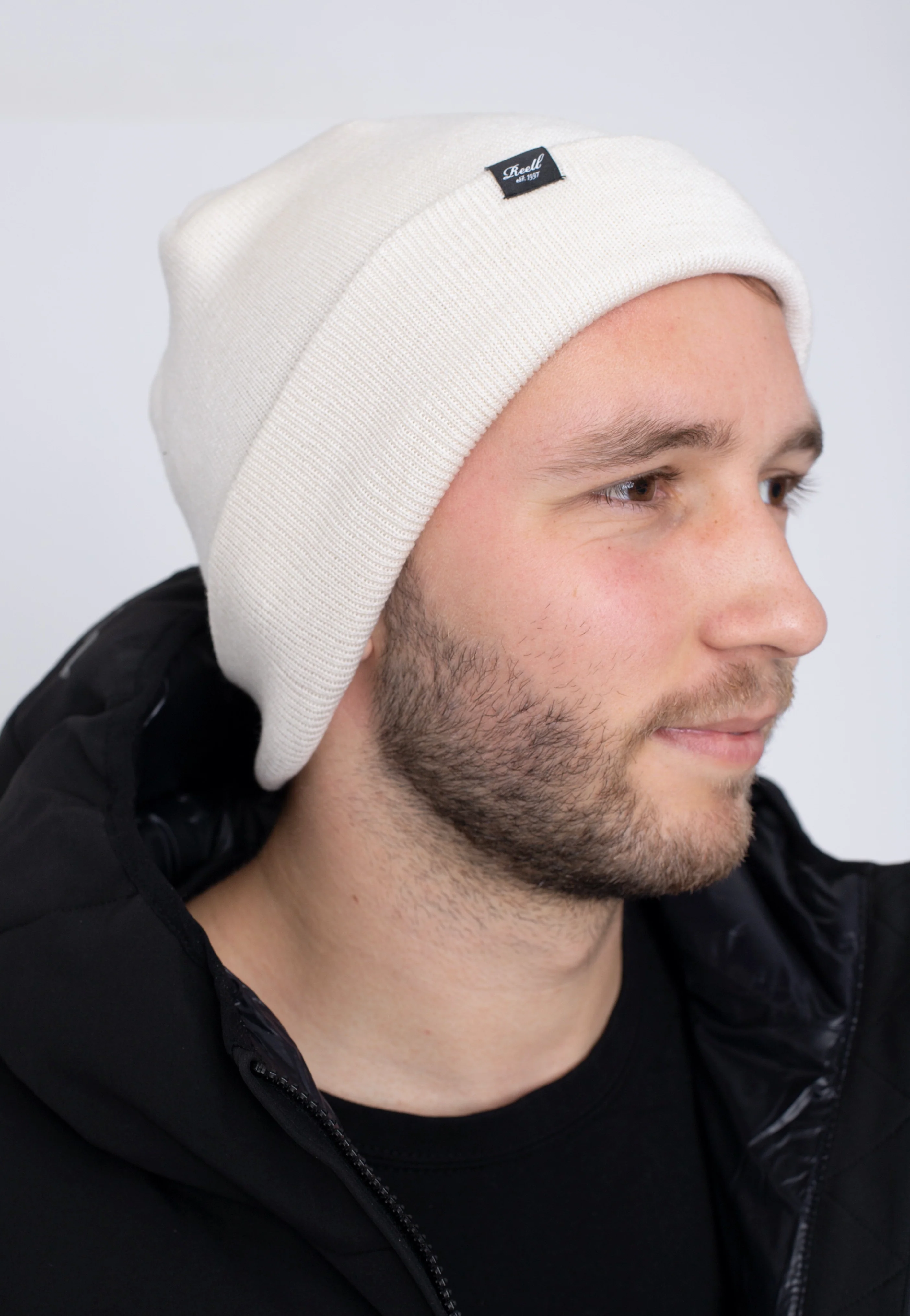 REELL - Beanie Off White - Beanie - Image 3