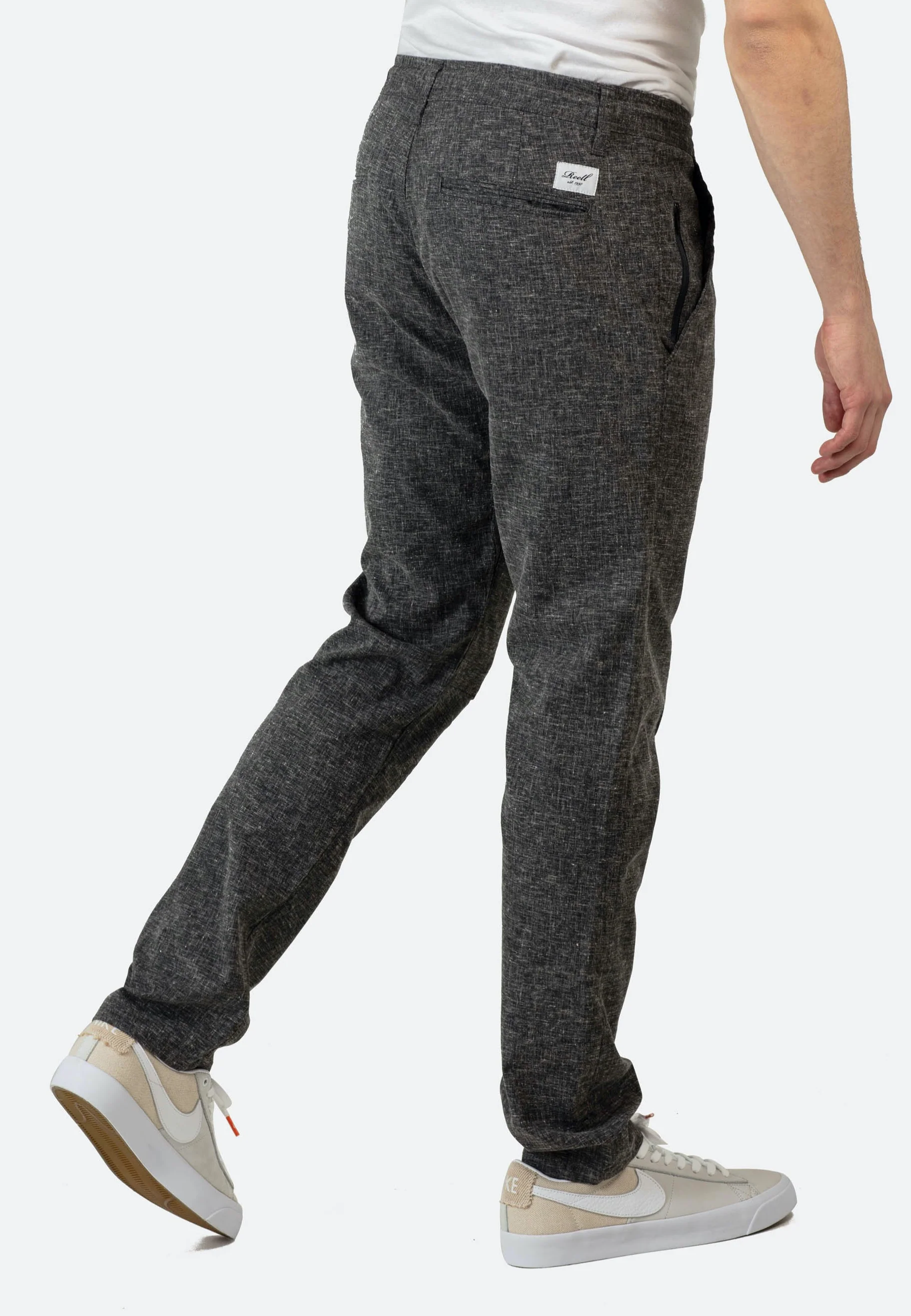 REELL - Reflex Evo Black Linen - Pants - Image 4