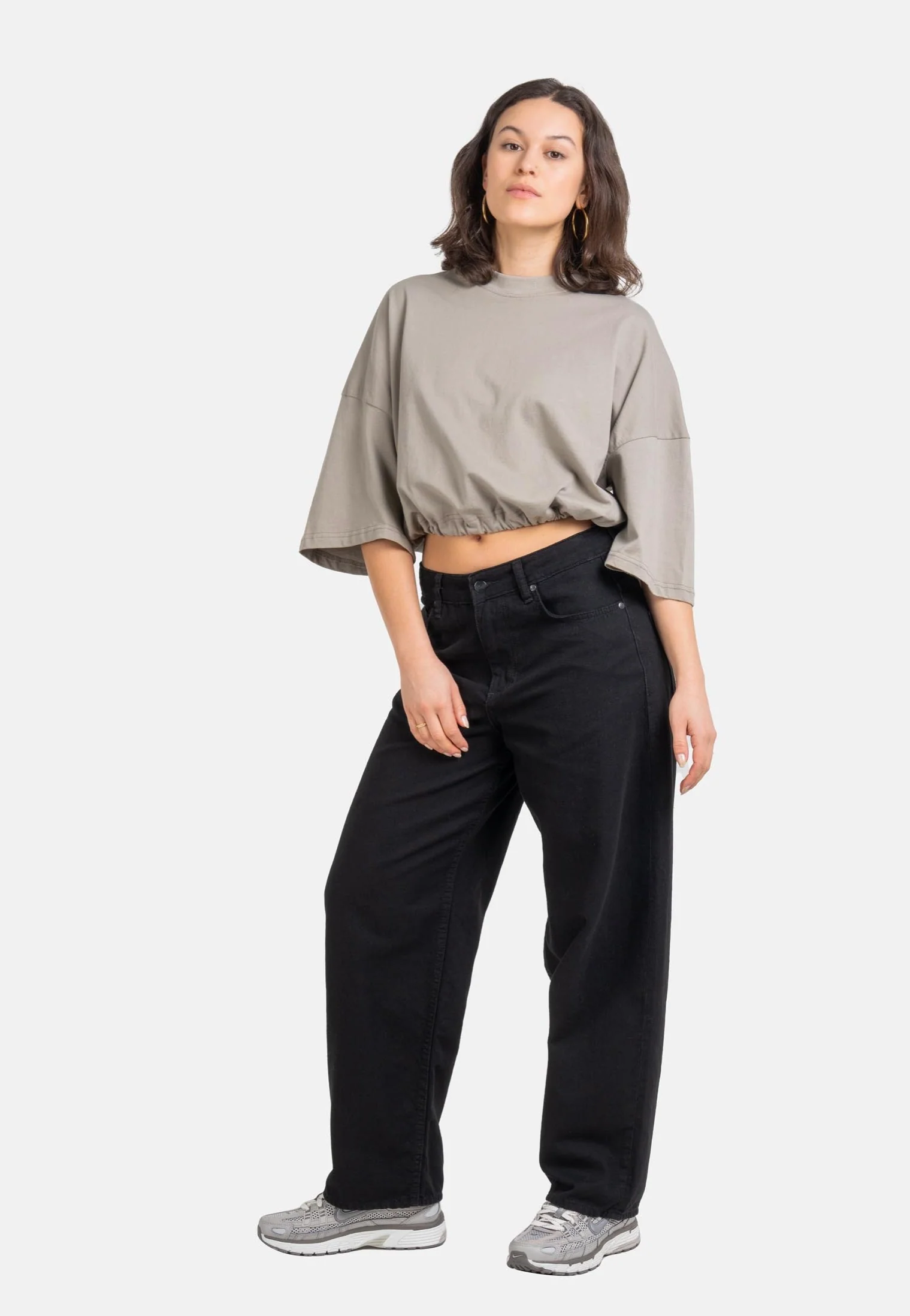 REELL - Women Chloé Baggy Intense Black - Jeans - Image 2