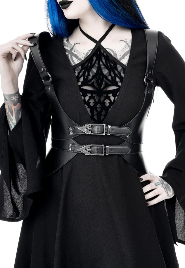 Restyle - Azael Black - Dress - Image 7