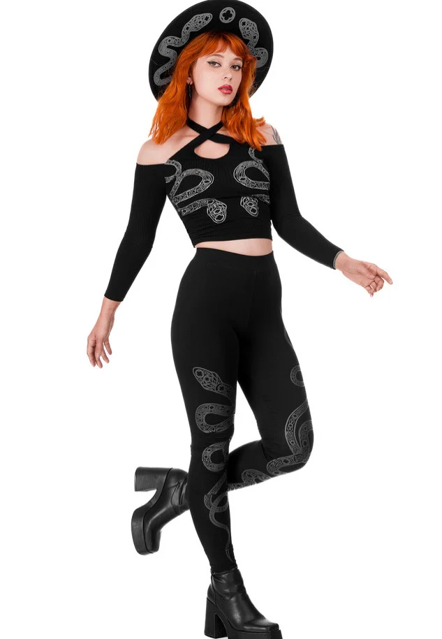 Restyle - Cathedral Snake Black - Top - Image 10