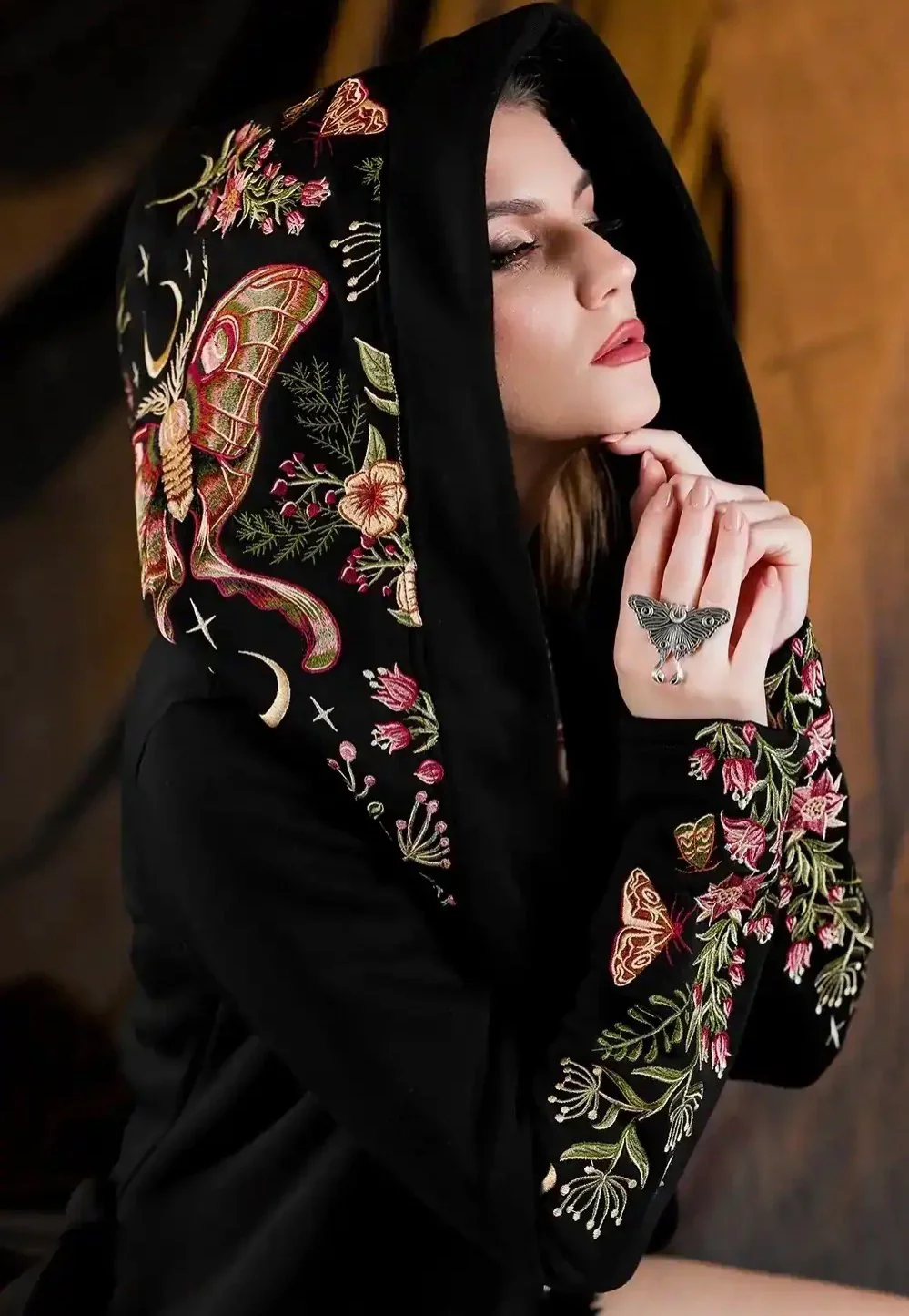 Restyle - Wilderwood Hooded Black - Jacket - Image 6