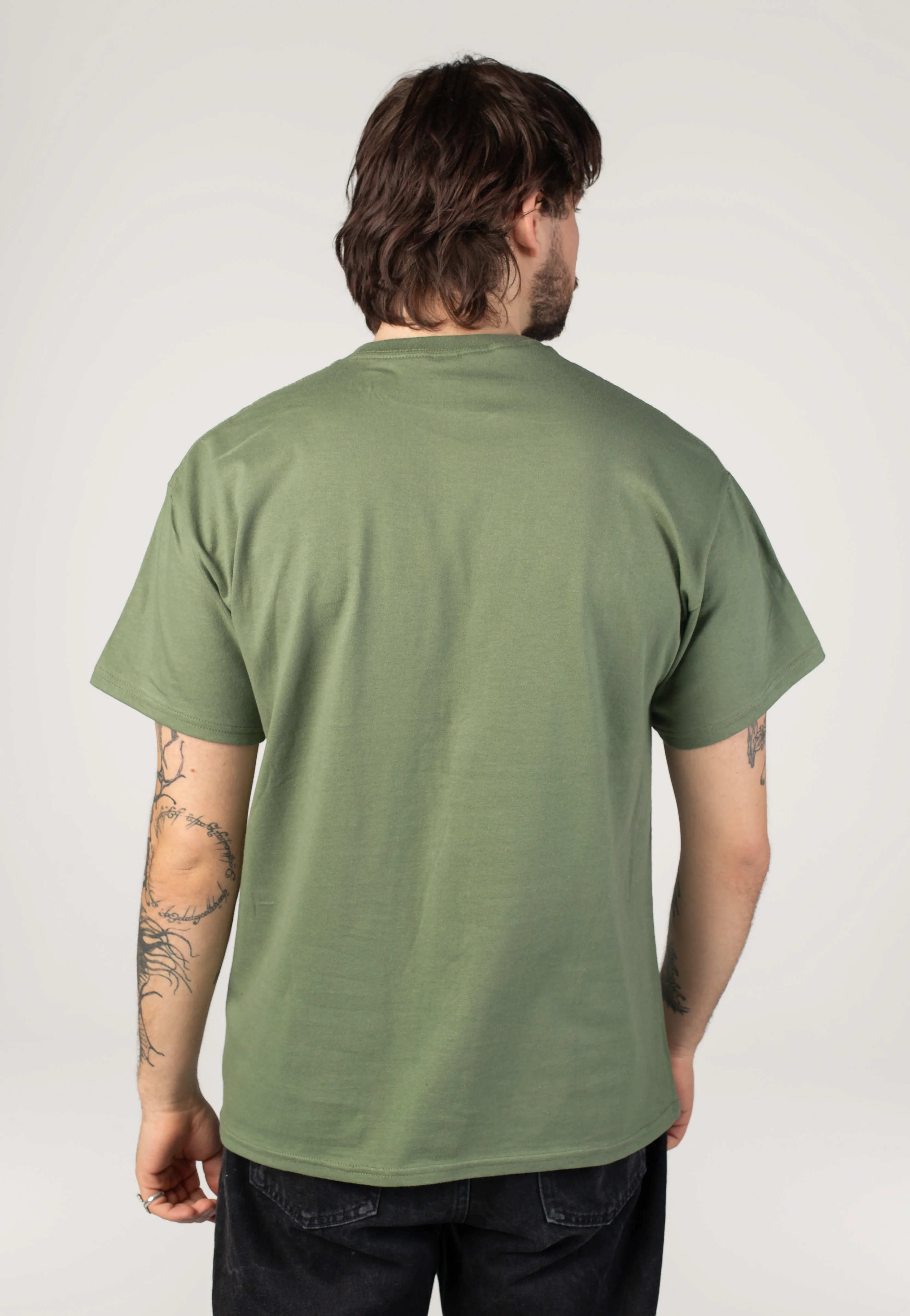 Revocation - Data Corpse Military Green - T-Shirt - Image 4
