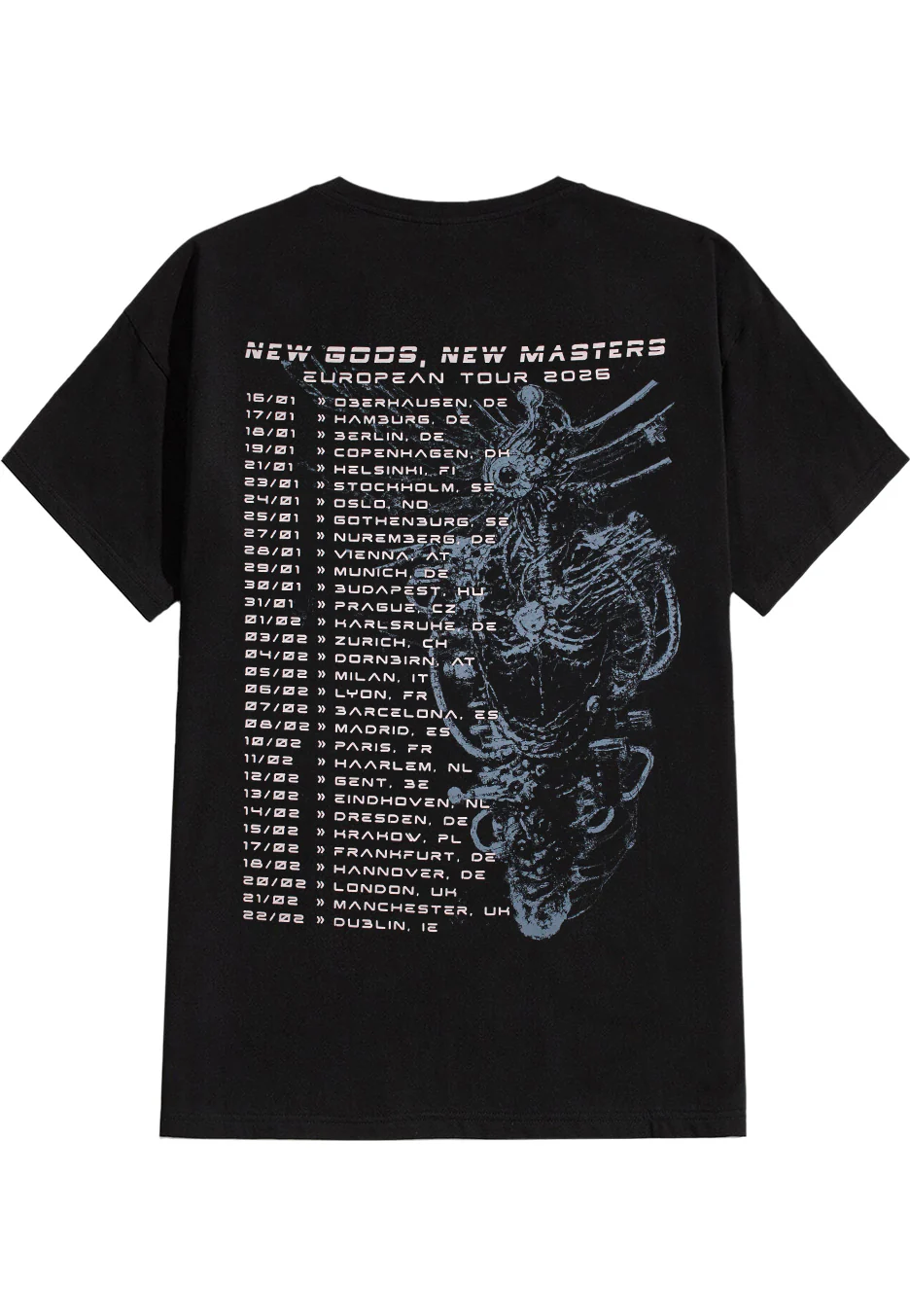 Revocation - New Gods, New Masters Tour 2026 - T-Shirt - Image 2