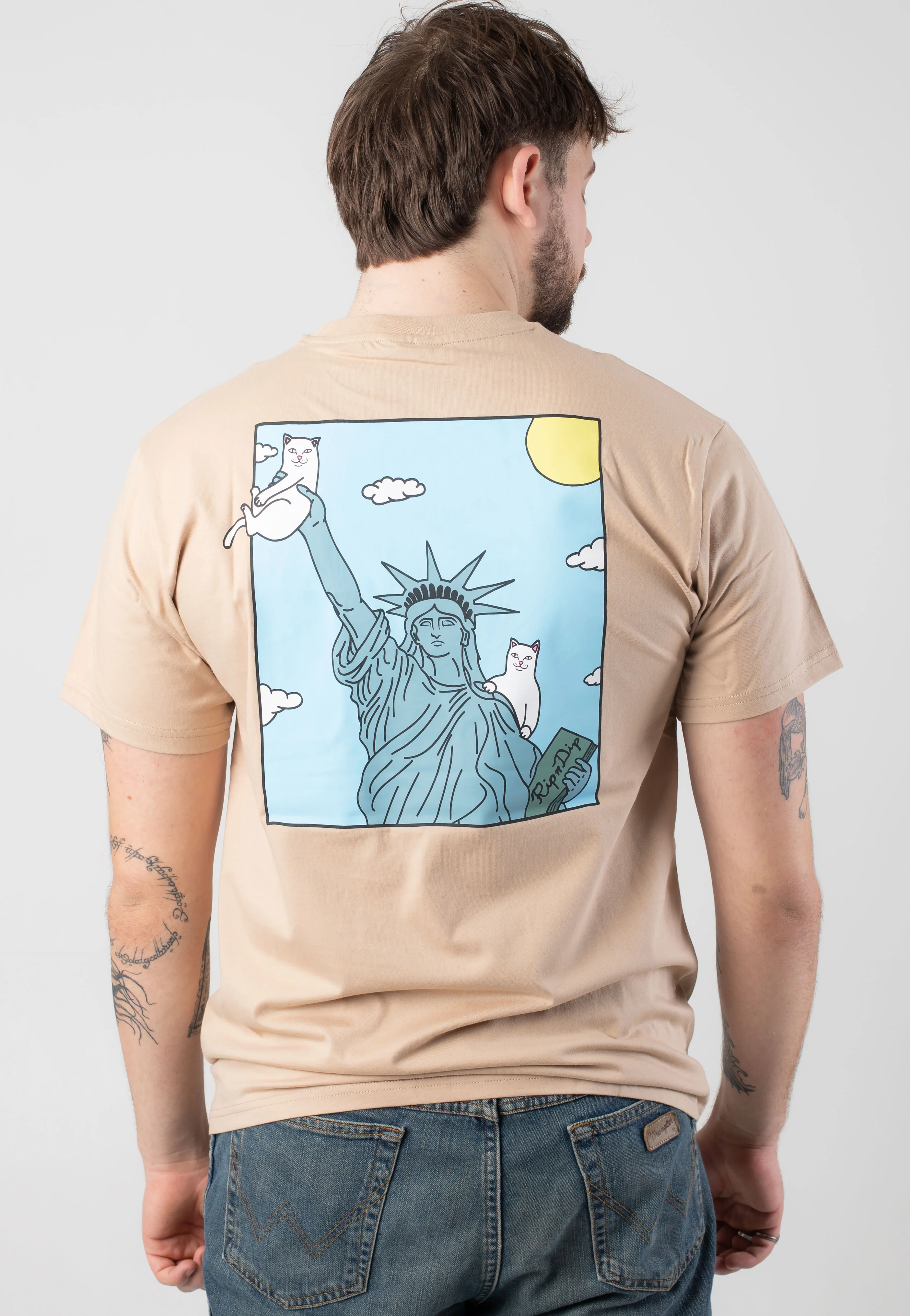 RIPNDIP - Liberty Pocket Almond - T-Shirt - Image 3