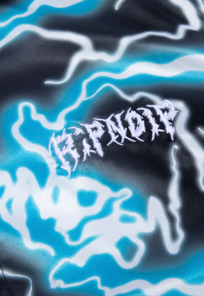 RIPNDIP - Nikola Short Sleeve Button Up Black/Blue - Shirt - Image 5