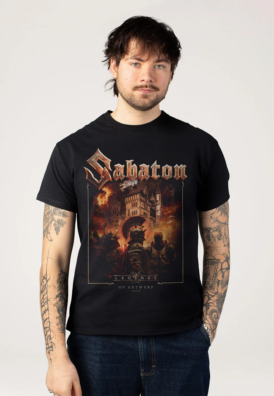 Sabaton - Pop Up Stores 2025 City Antwerp - T-Shirt - Image 3