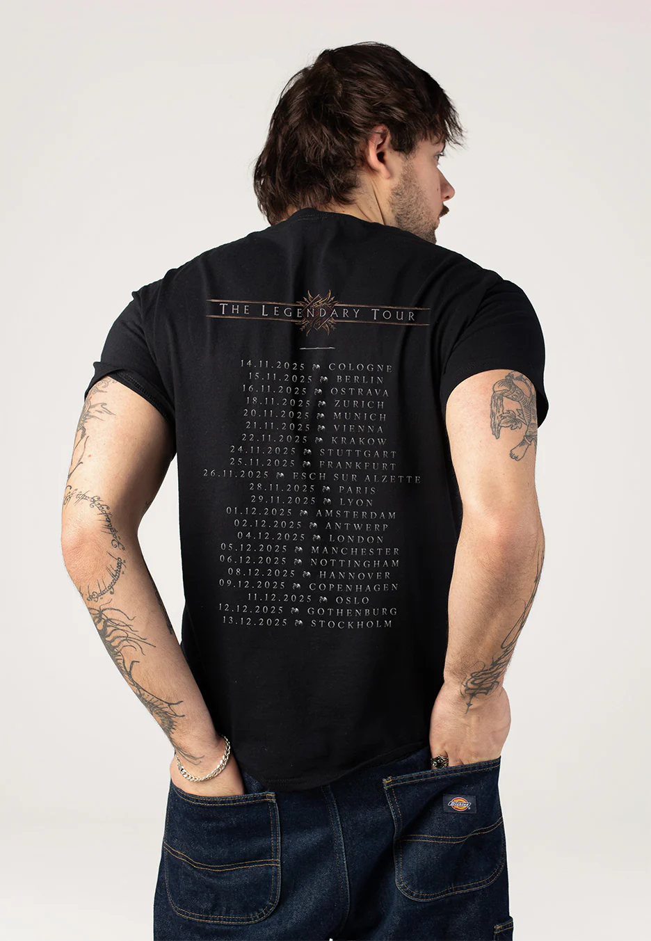 Sabaton - Pop Up Stores 2025 City Antwerp - T-Shirt - Image 4