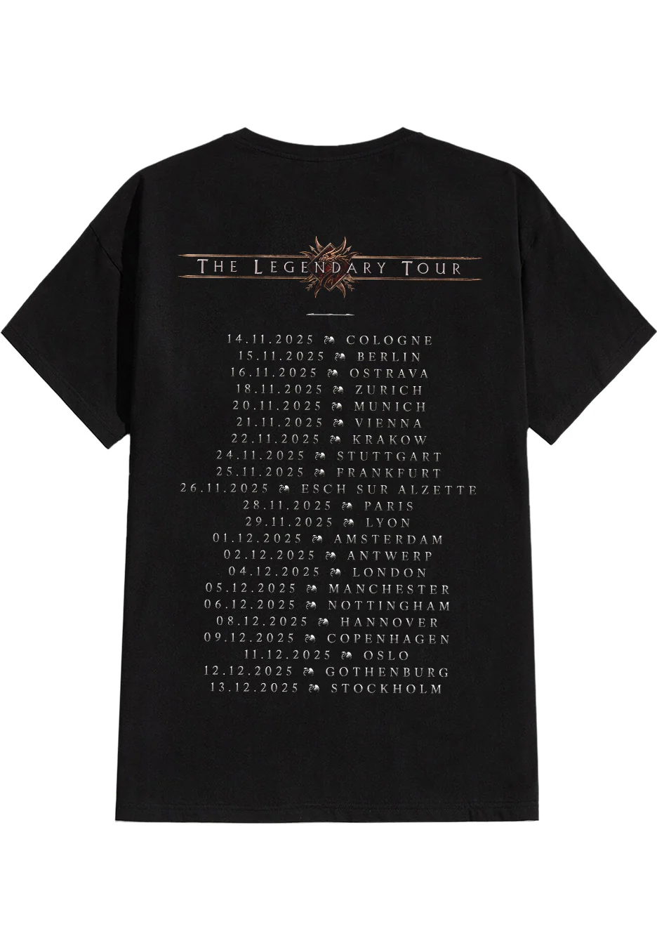Sabaton - Pop Up Stores 2025 City Antwerp - T-Shirt - Image 8