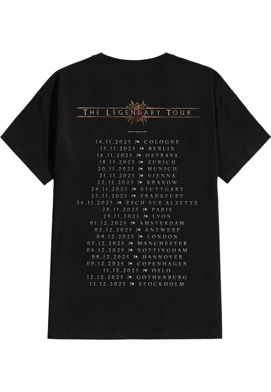 Sabaton - Pop Up Stores 2025 City Copenhagen - T-Shirt - Image 2