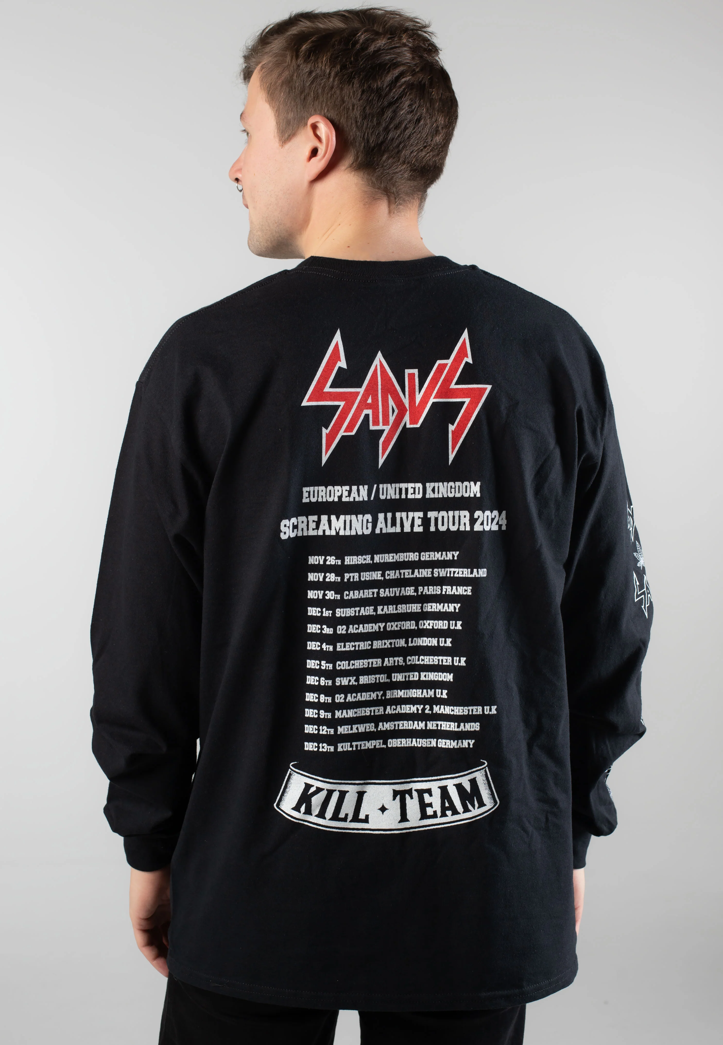 Sadus - Screaming Alive Tour 2024 - Longsleeve - Image 4