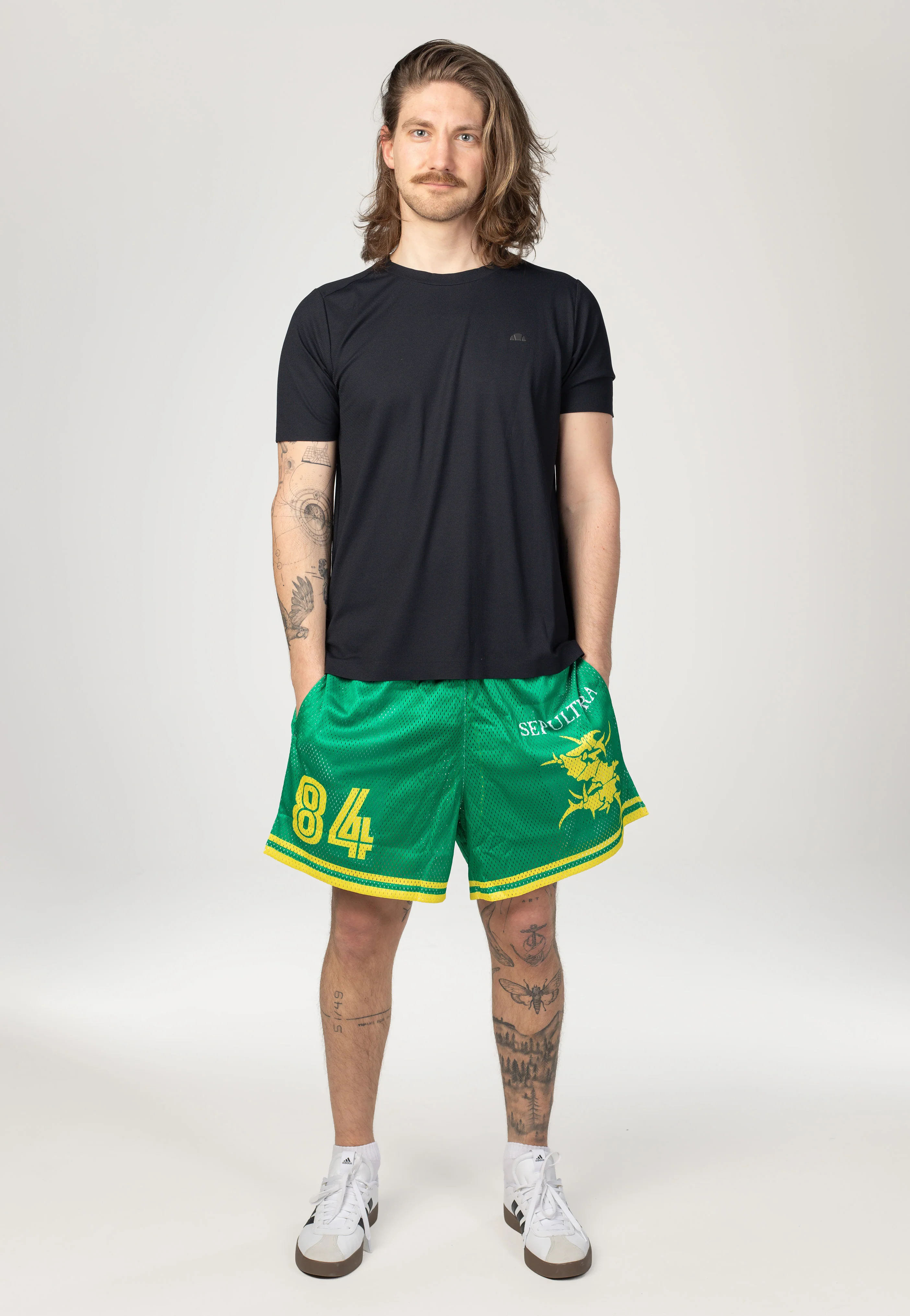 Sepultura - Logo Green - Shorts - Image 5