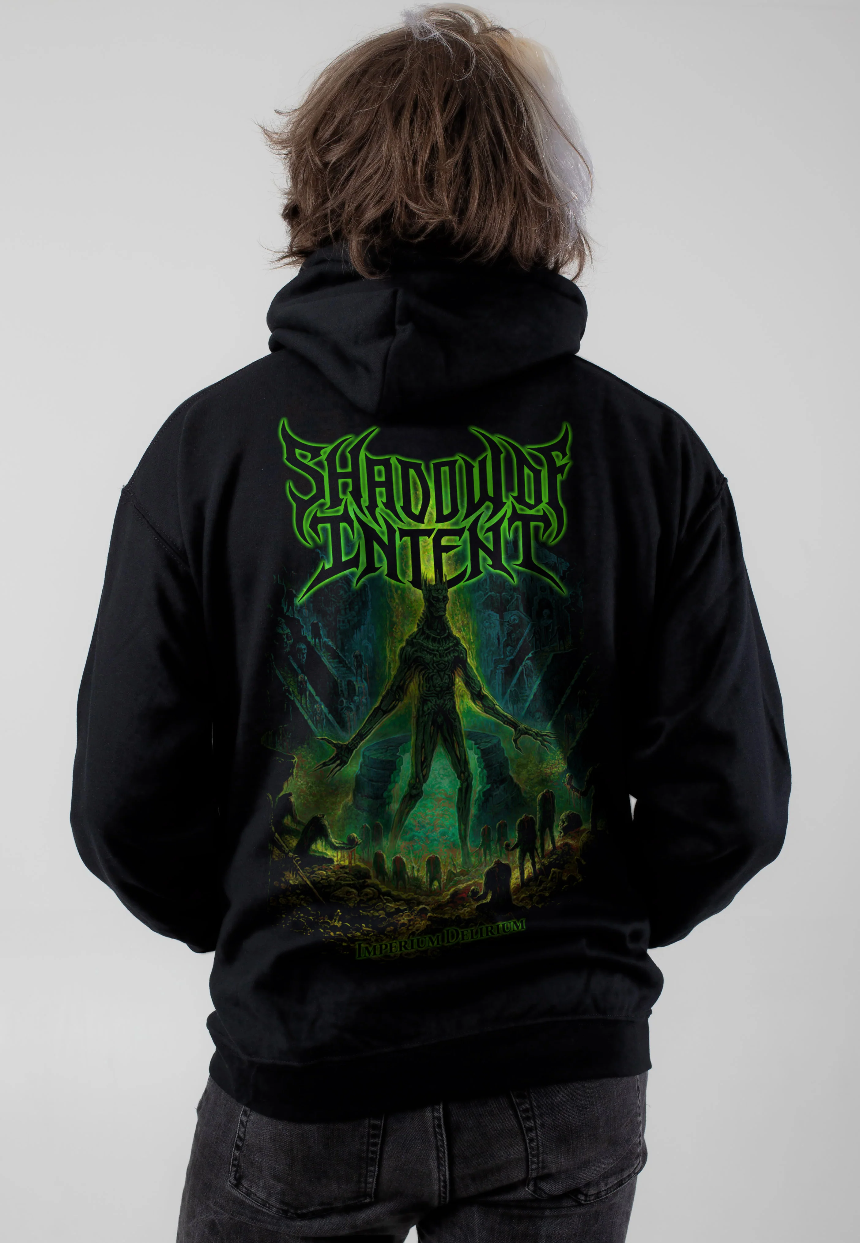 Shadow Of Intent - Imperium Delirium Cover - Hoodie - Image 2