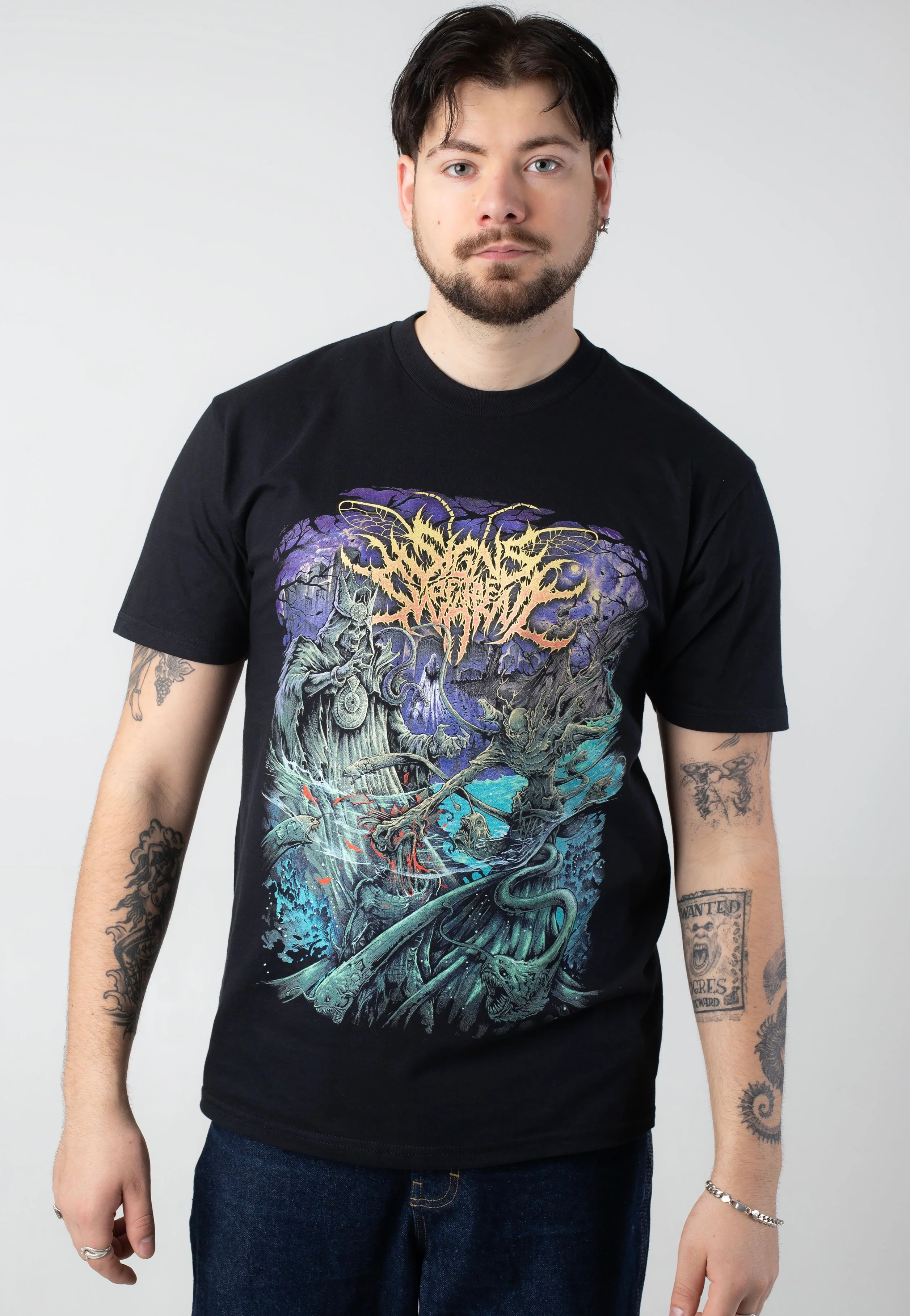 Signs Of The Swarm - Collision - T-Shirt - Image 3