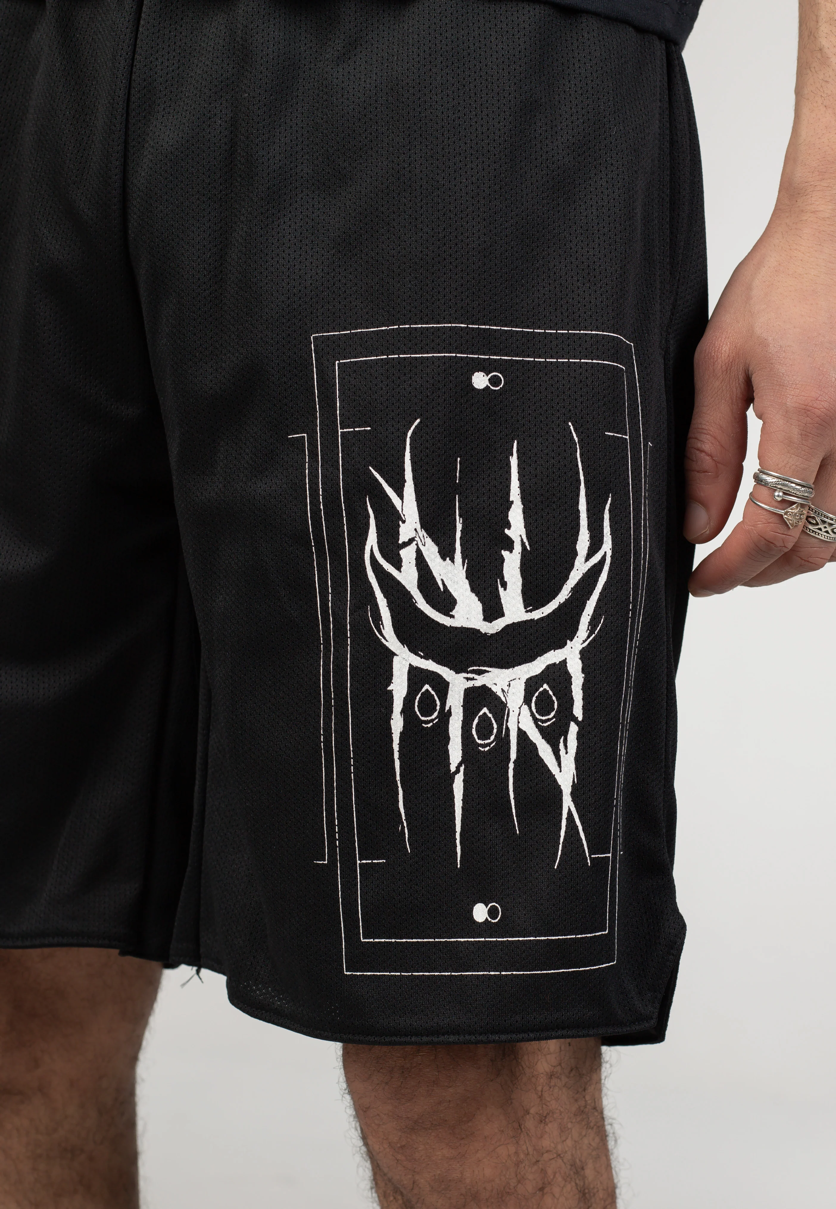Signs Of The Swarm - Crest And SOTS Logo - Shorts - Image 3