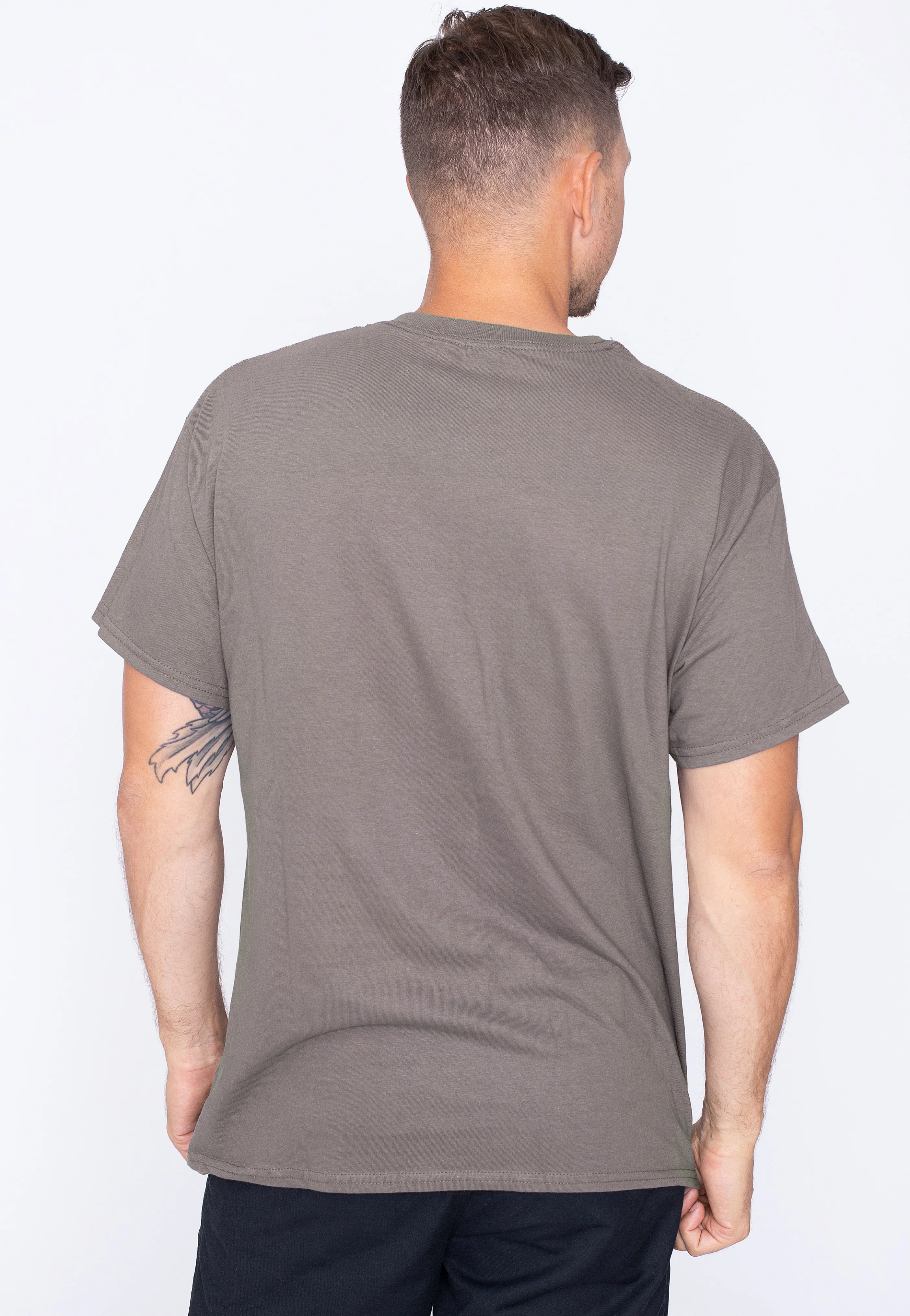 Silent Planet - Skull Flame Charcoal - T-Shirt - Image 4