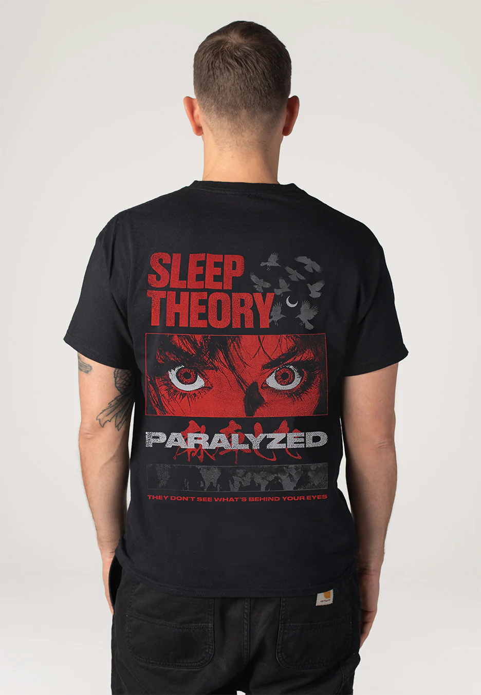 Sleep Theory - Paralyzed - T-Shirt - Image 4