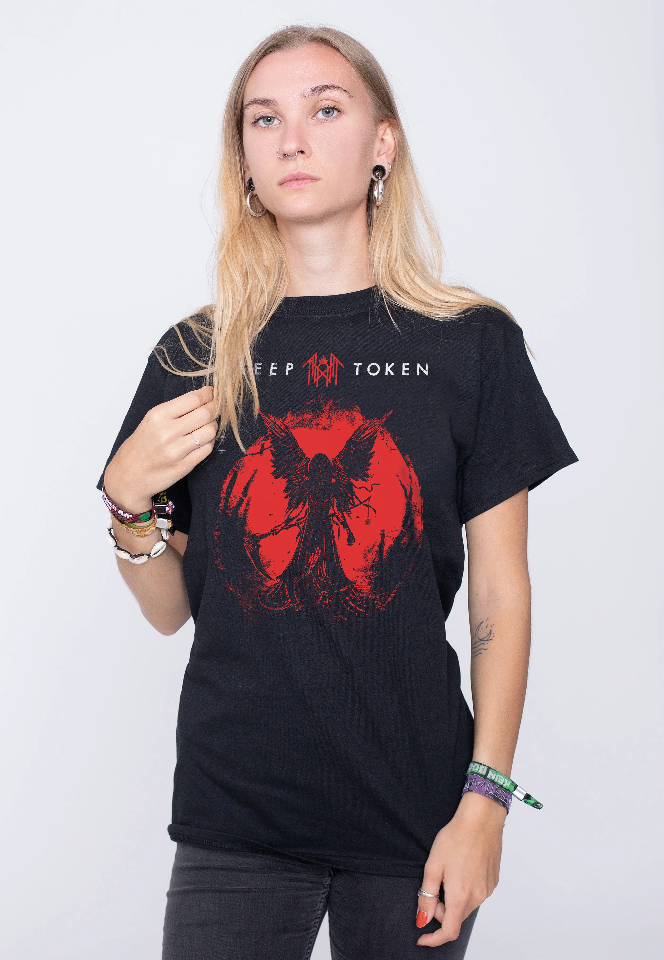 Sleep Token - Red Reaper Angel - T-Shirt - Image 4