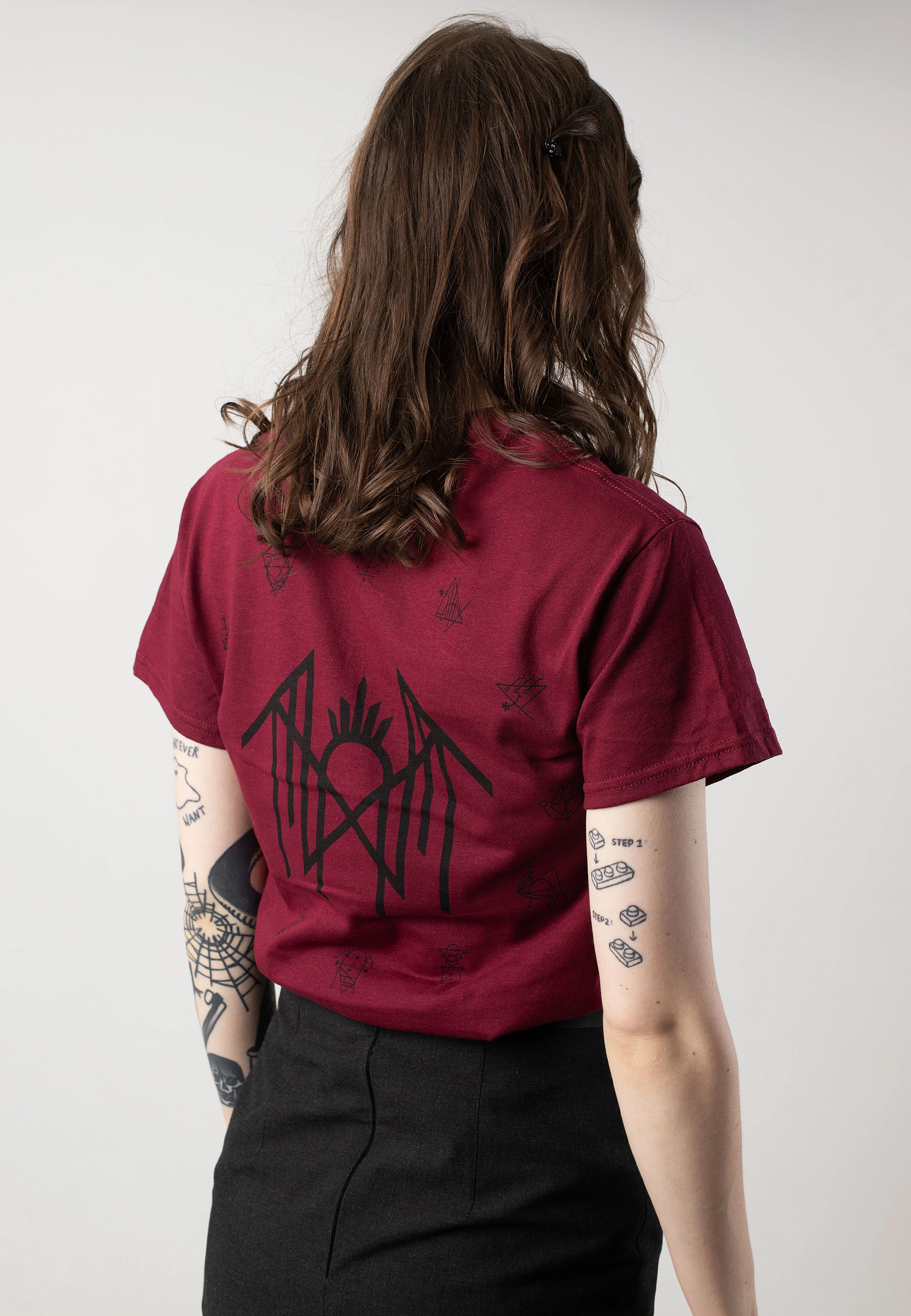 Sleep Token - Runes Maroon - T-Shirt - Image 6