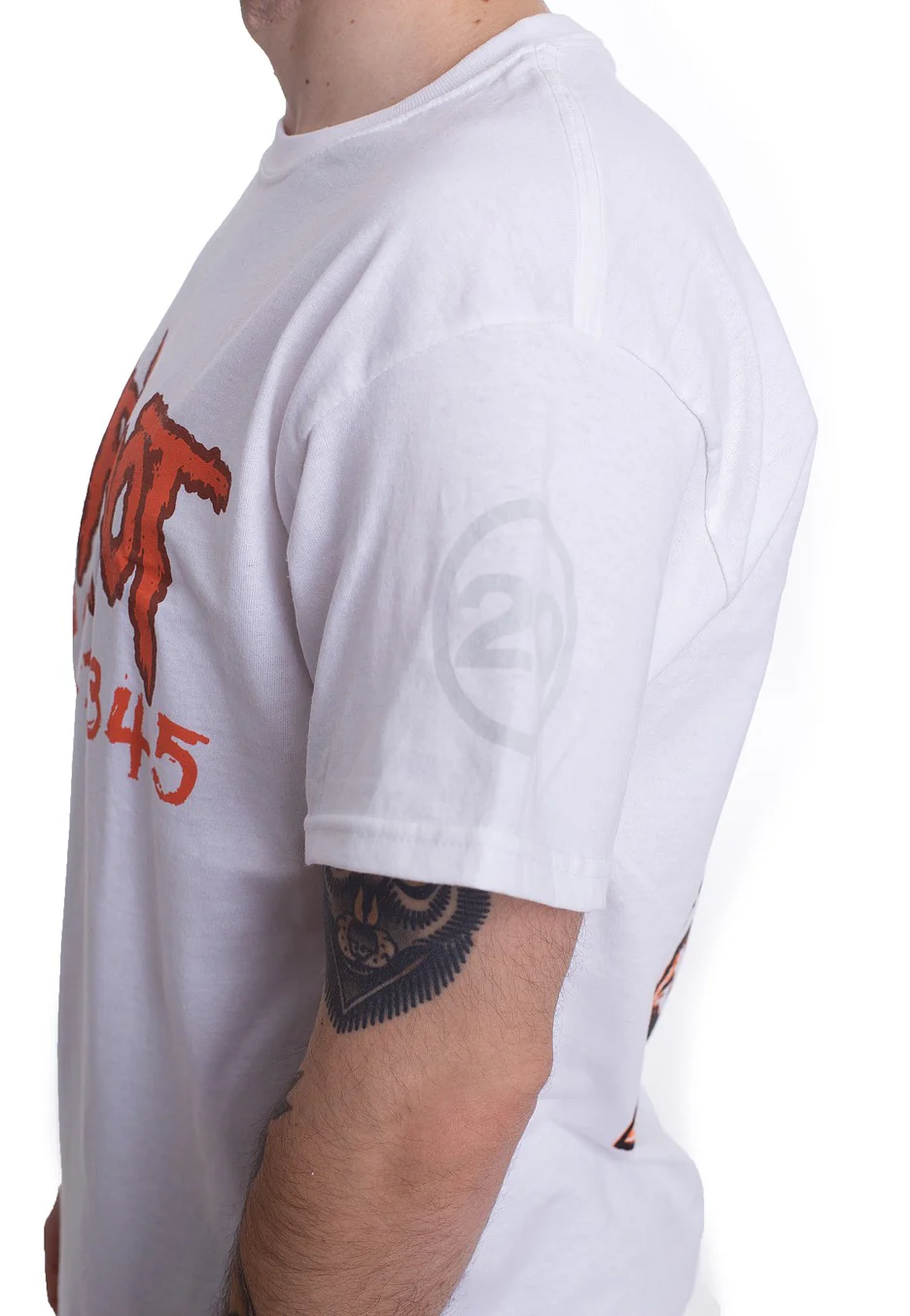 Slipknot - 20th Anniversary Card White - T-Shirt - Image 4