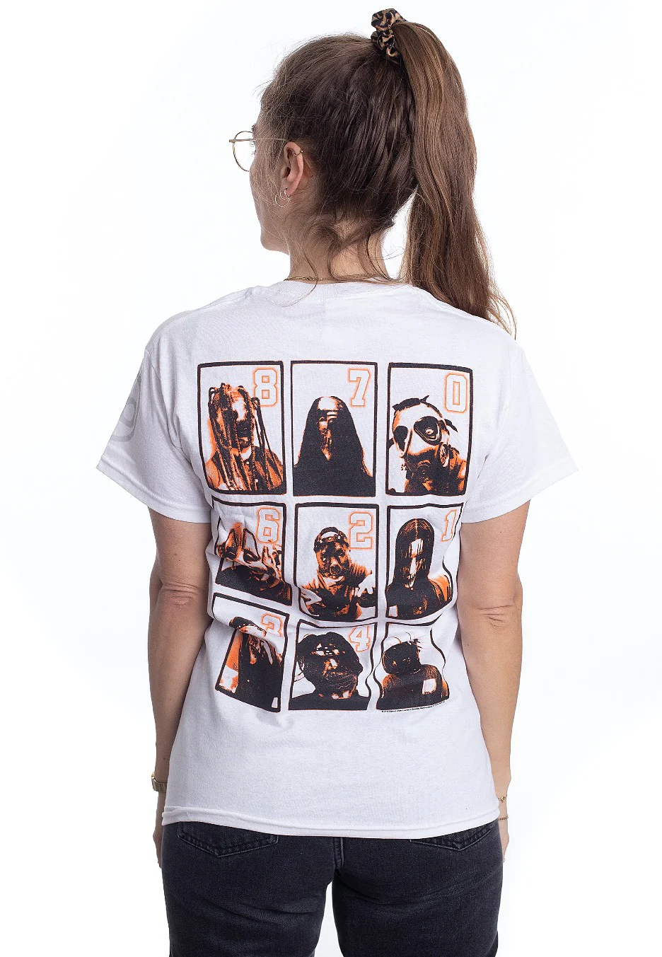 Slipknot - 20th Anniversary Card White - T-Shirt - Image 7