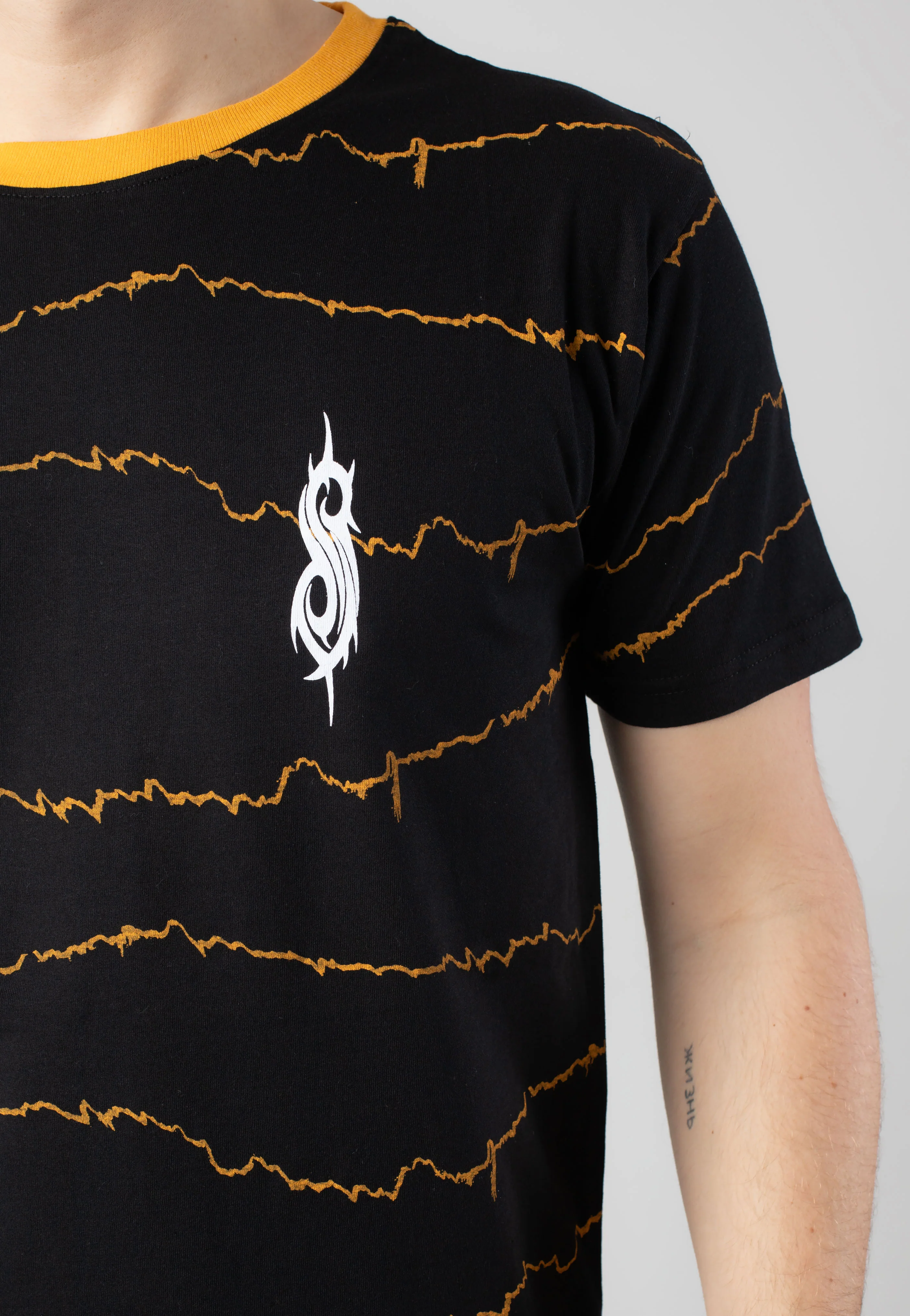 Slipknot - The End So Far Tribal & Barcode Ringer - T-Shirt - Image 5
