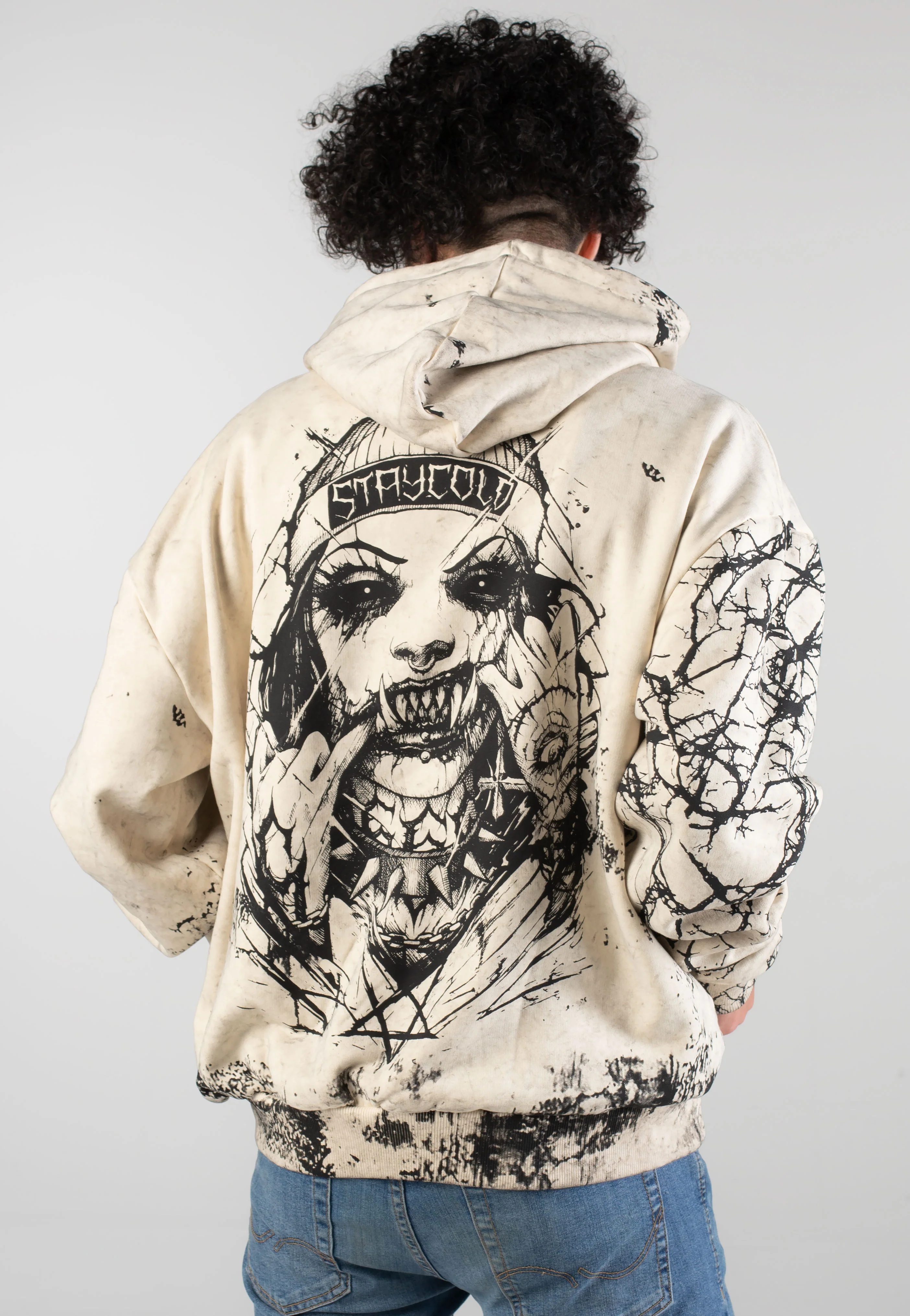 Stay Cold Apparel - Attitude Oversized Sand - Hoodie - Image 7