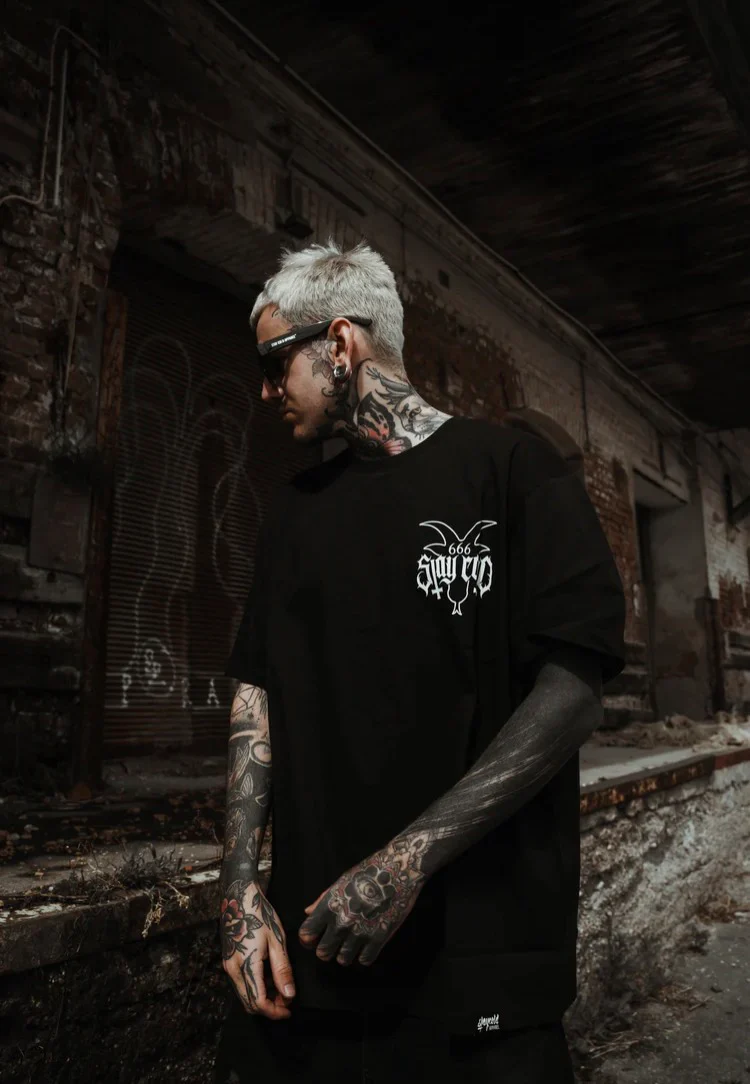 Stay Cold Apparel - Church Burner Crew Black - T-Shirt - Image 3