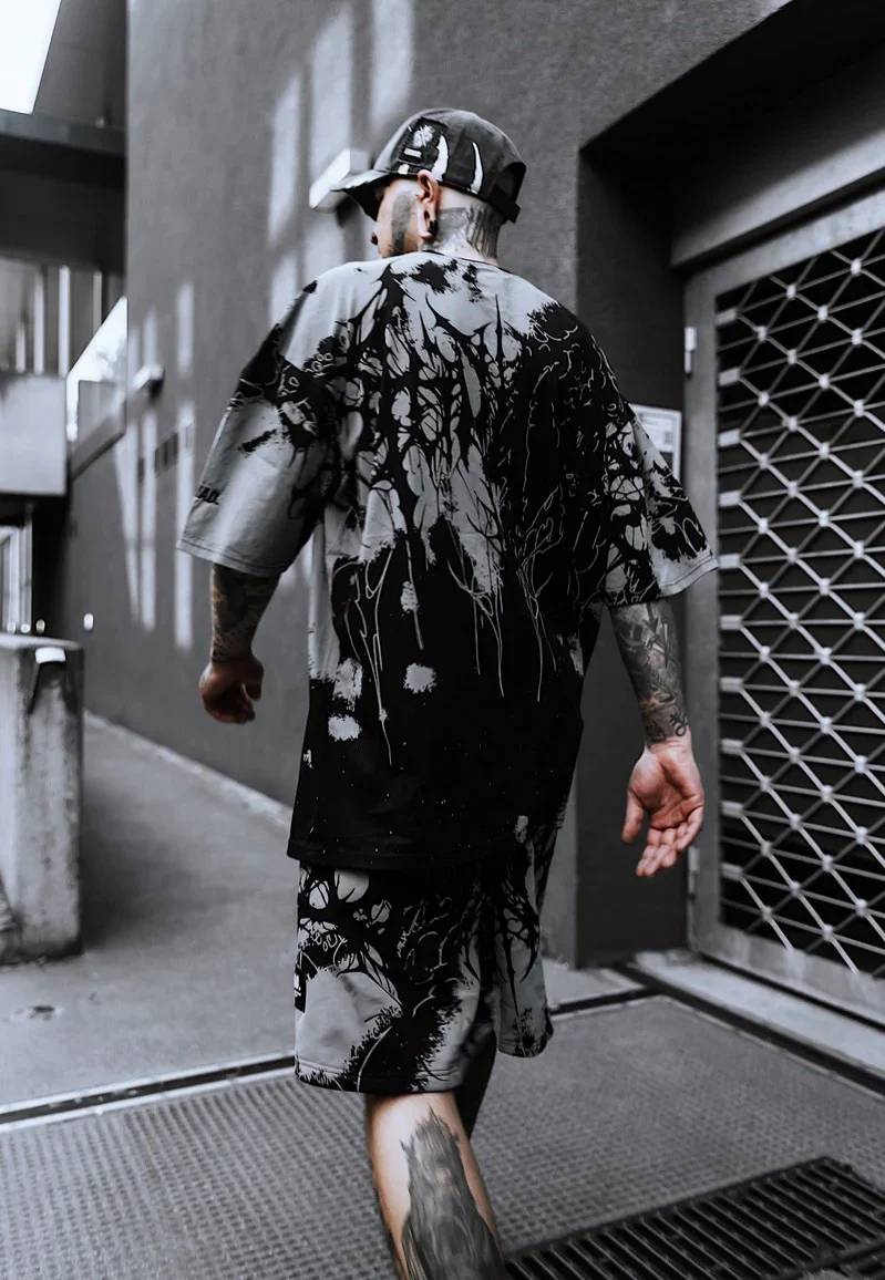 Stay Cold Apparel - Daggerwave Oversized Grey Dye - T-Shirt - Image 6