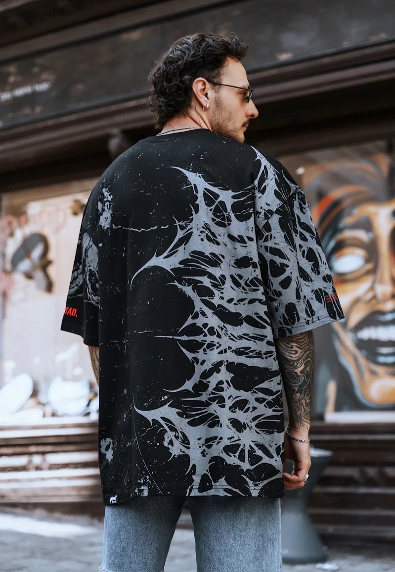 Stay Cold Apparel - Grinfrost Oversized Black - T-Shirt - Image 2