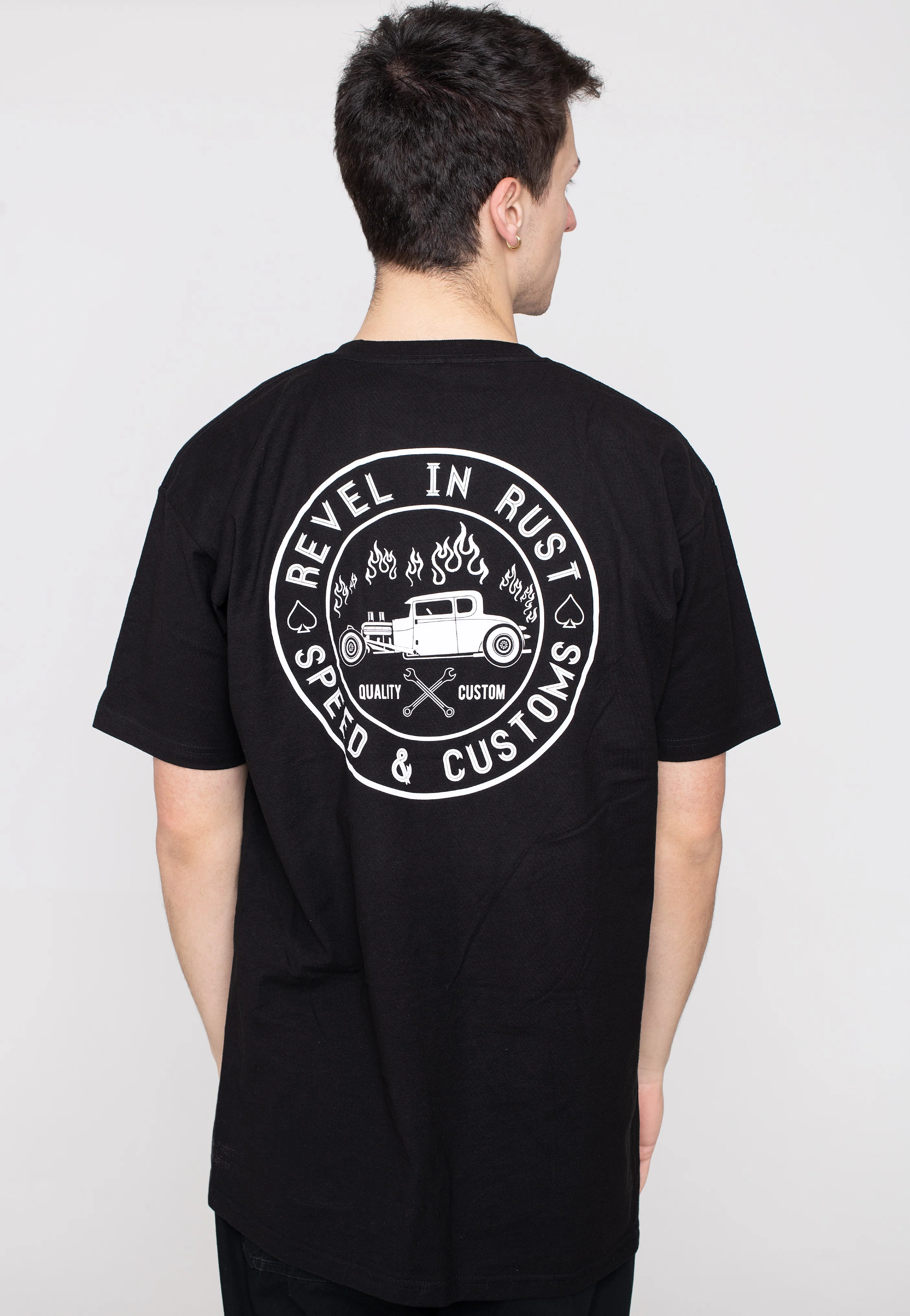Steady Clothing - Revel In Rust Black - T-Shirt - Image 2