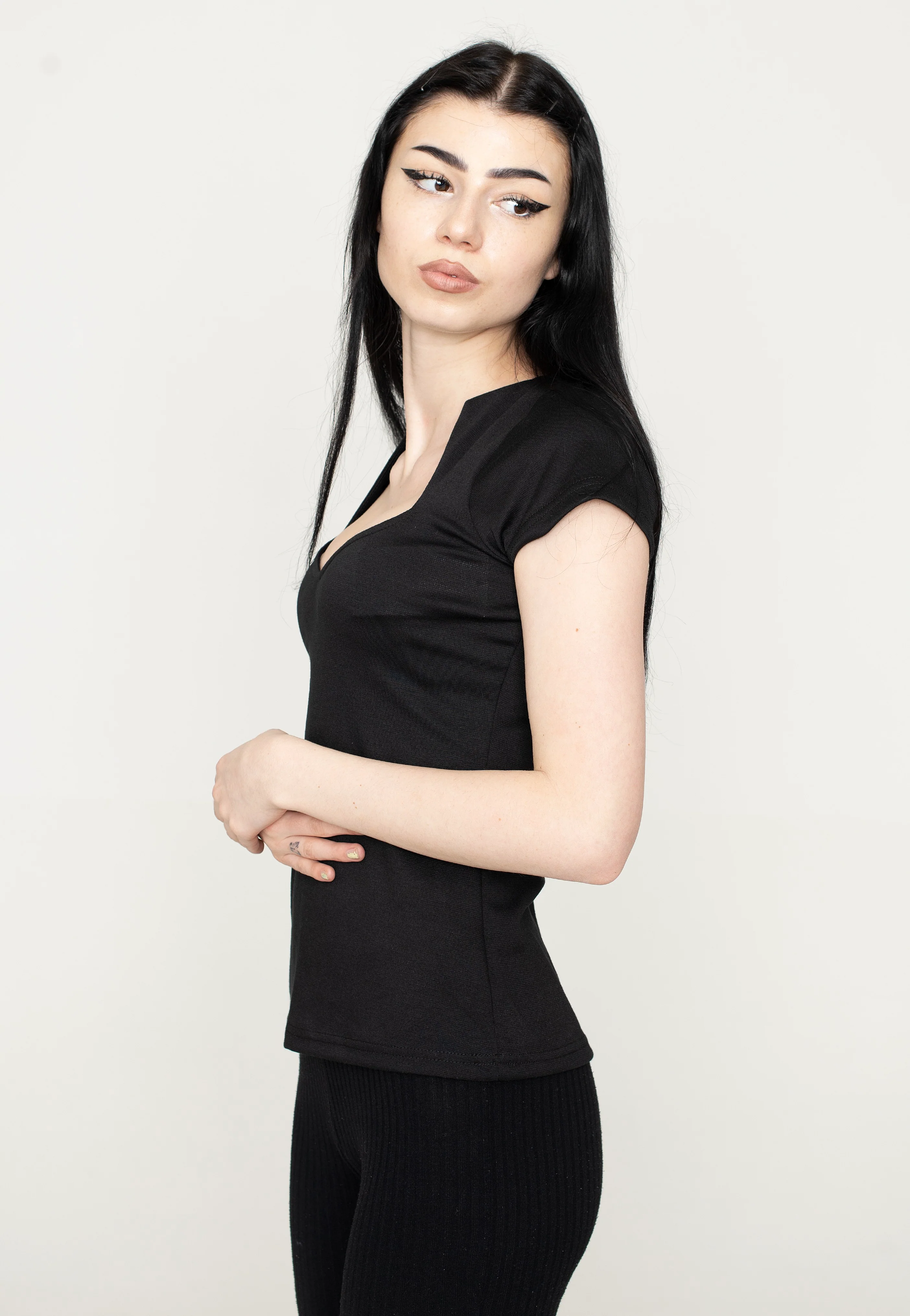 Steady Clothing - Sophia Top Black - Top - Image 2