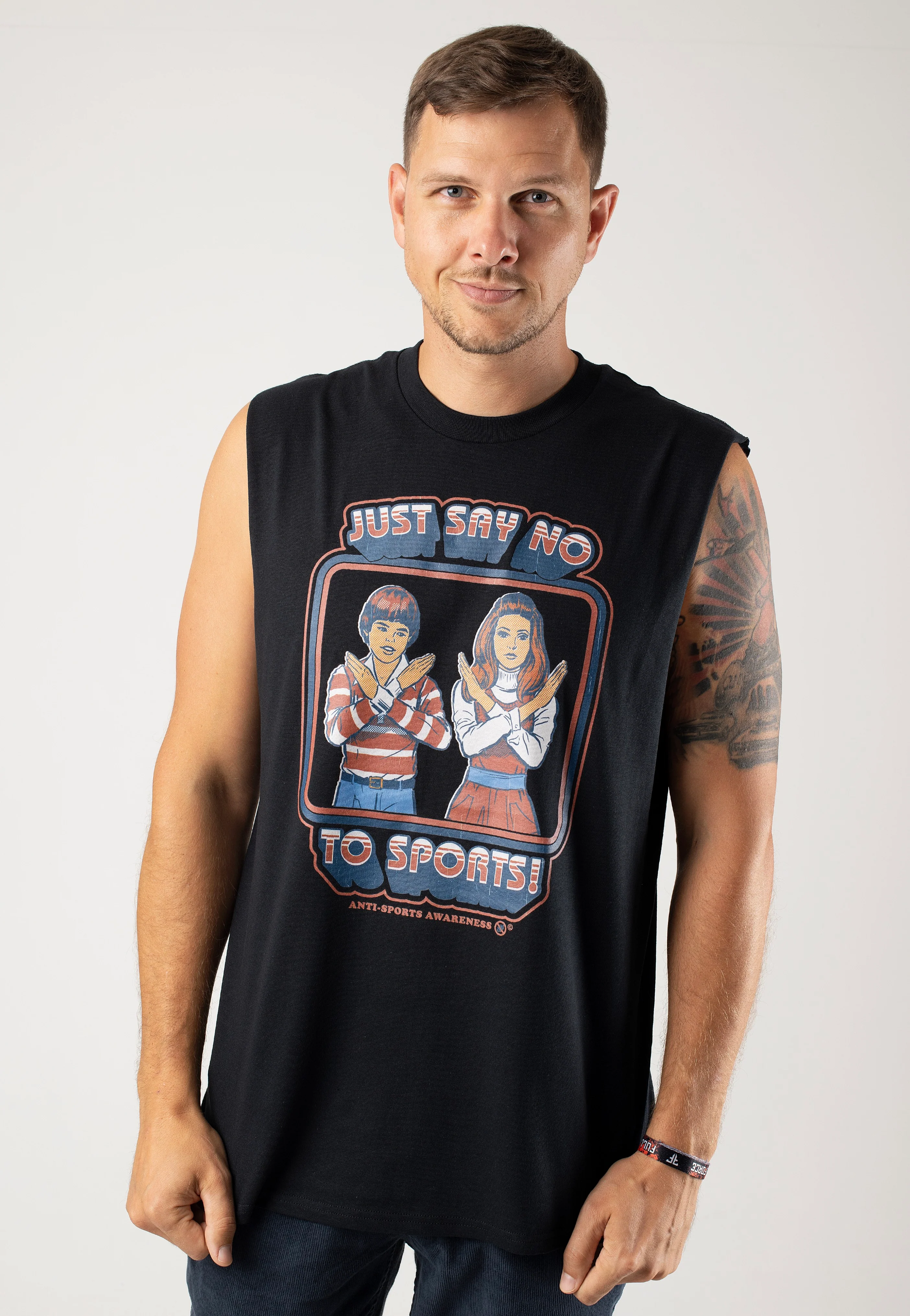 Steven Rhodes - Just Say No To Sports - Sleeveless - Image 3
