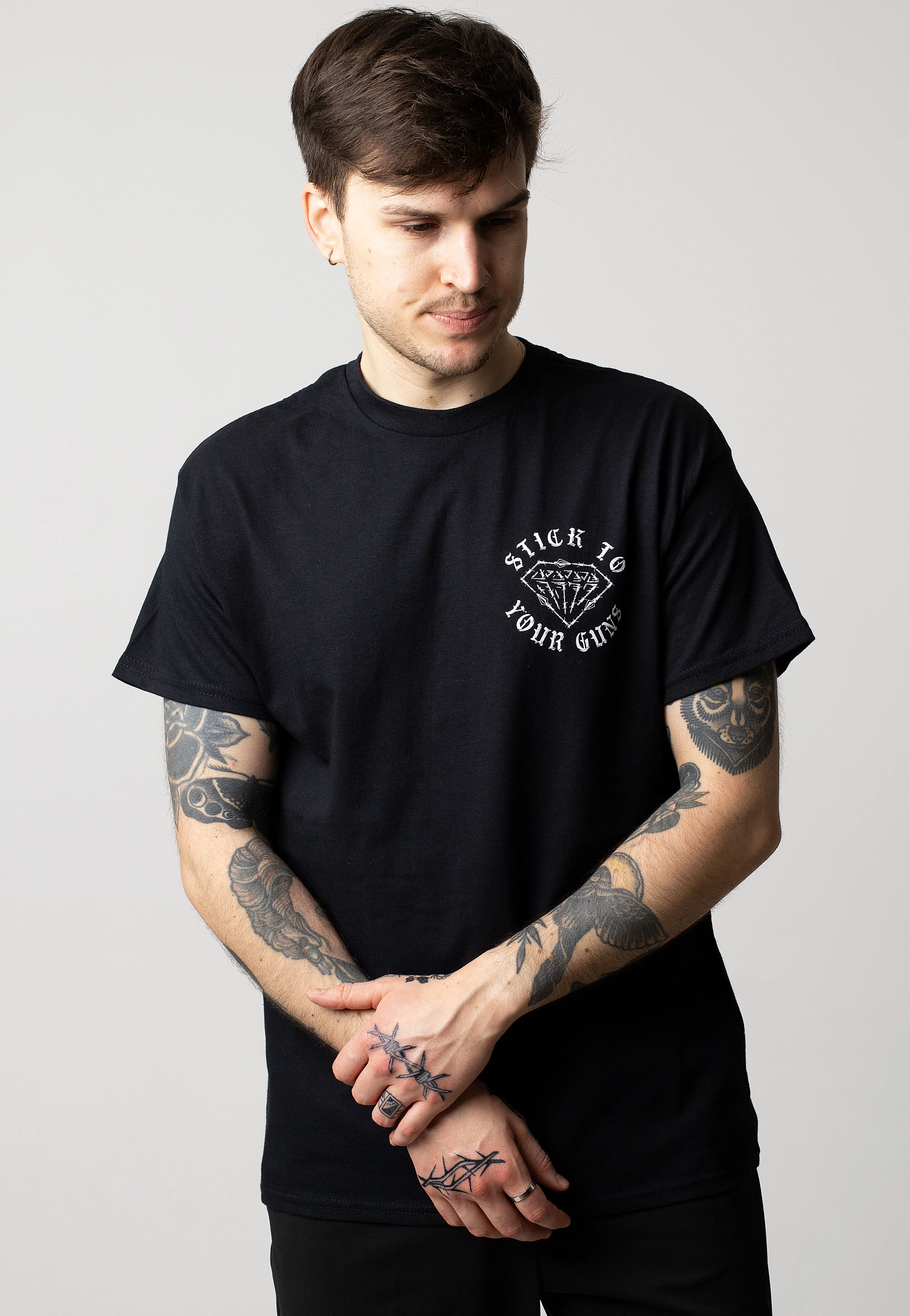 Stick To Your Guns - Diamond Circle - T-Shirt - Image 3