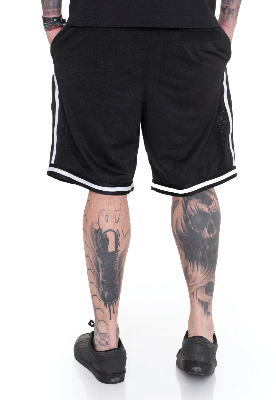 Stick To Your Guns - Diamond Logo Striped - Shorts - Image 4
