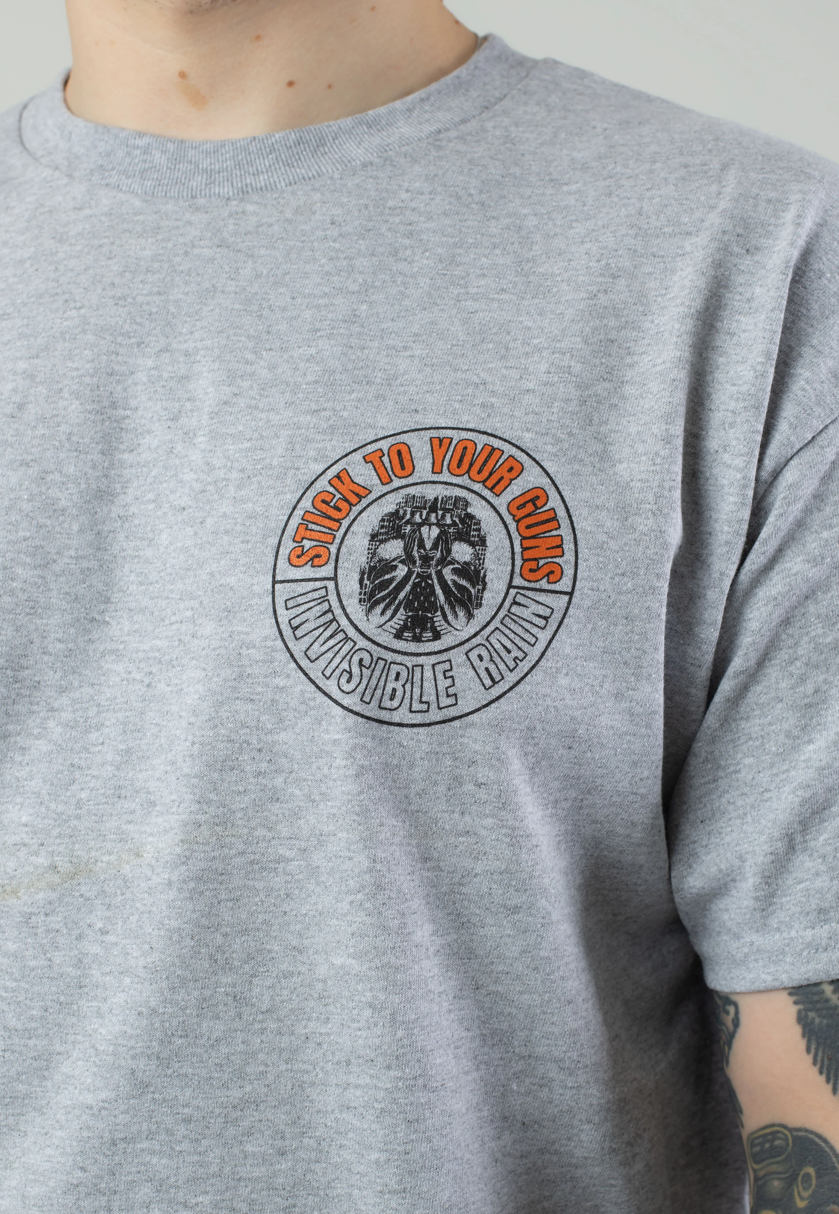 Stick To Your Guns - Trying To Survive Sportsgrey - T-Shirt - Image 5
