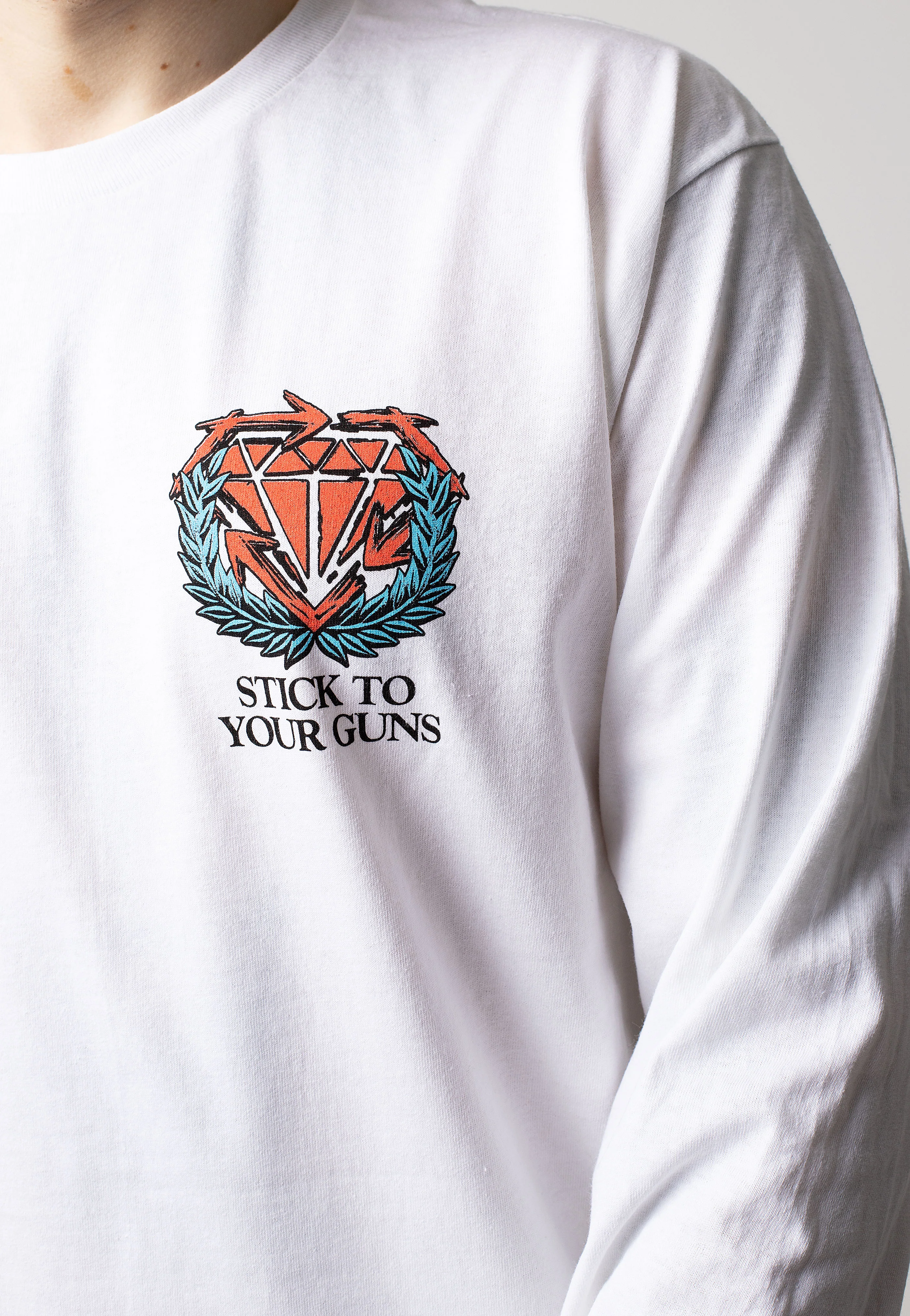 Stick To Your Guns - We Will Carry On White - Longsleeve - Image 4