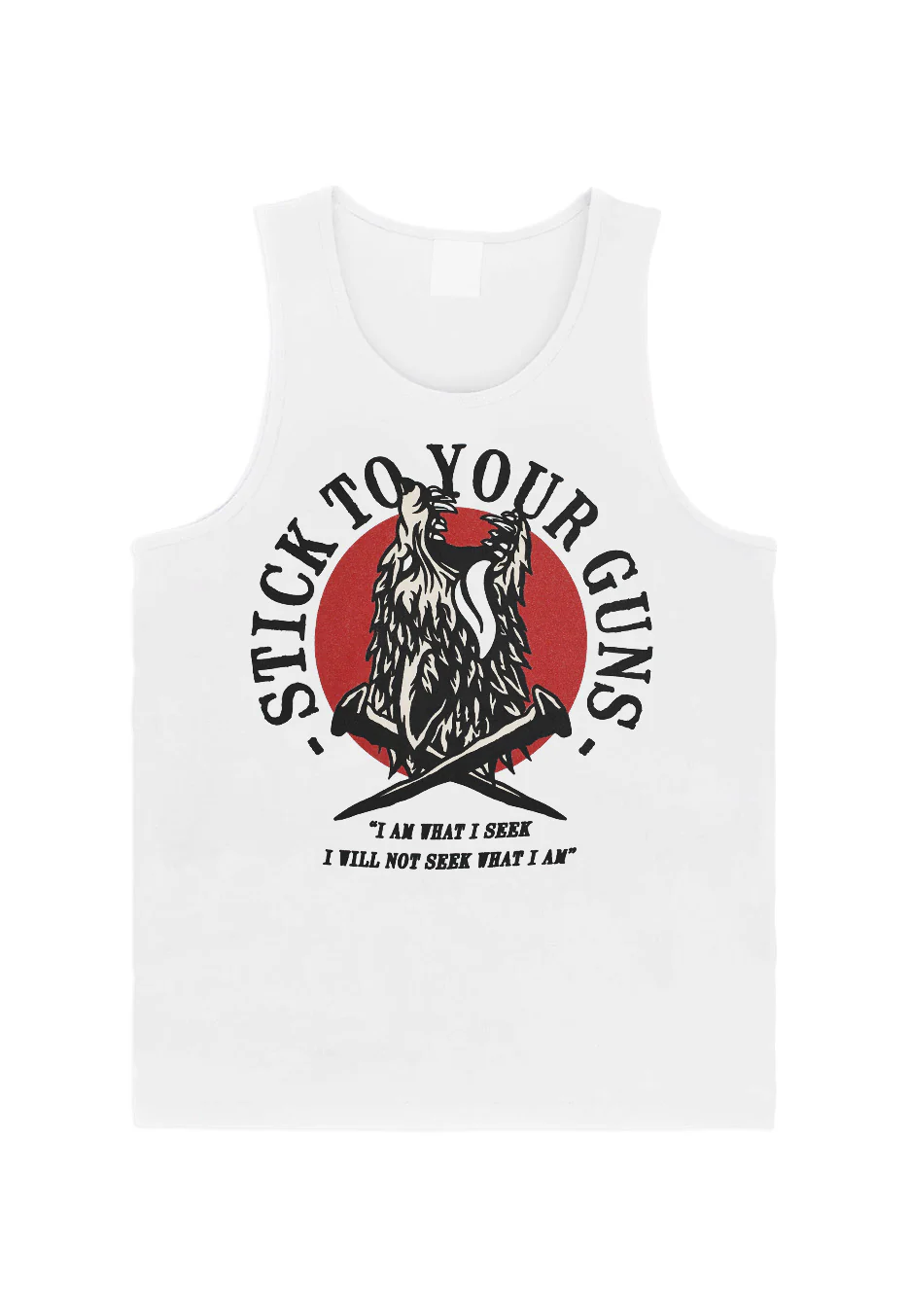 Stick To Your Guns - What I Seek White - Tank