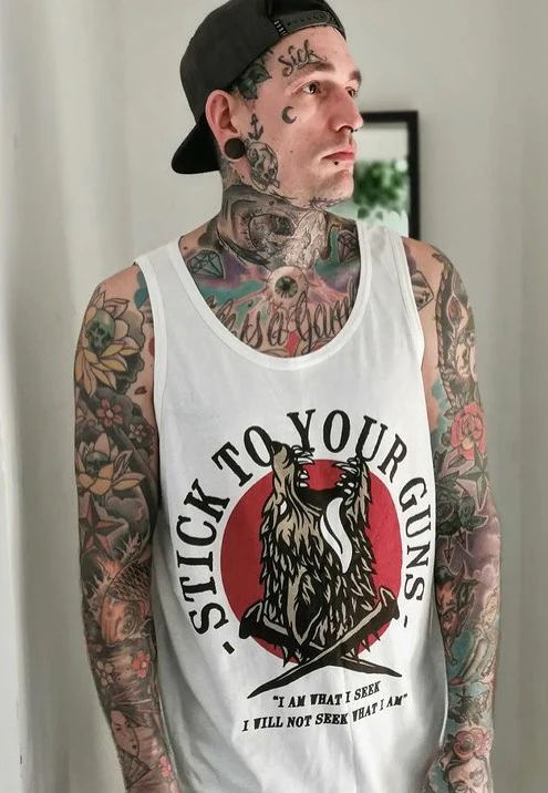 Stick To Your Guns - What I Seek White - Tank - Image 3