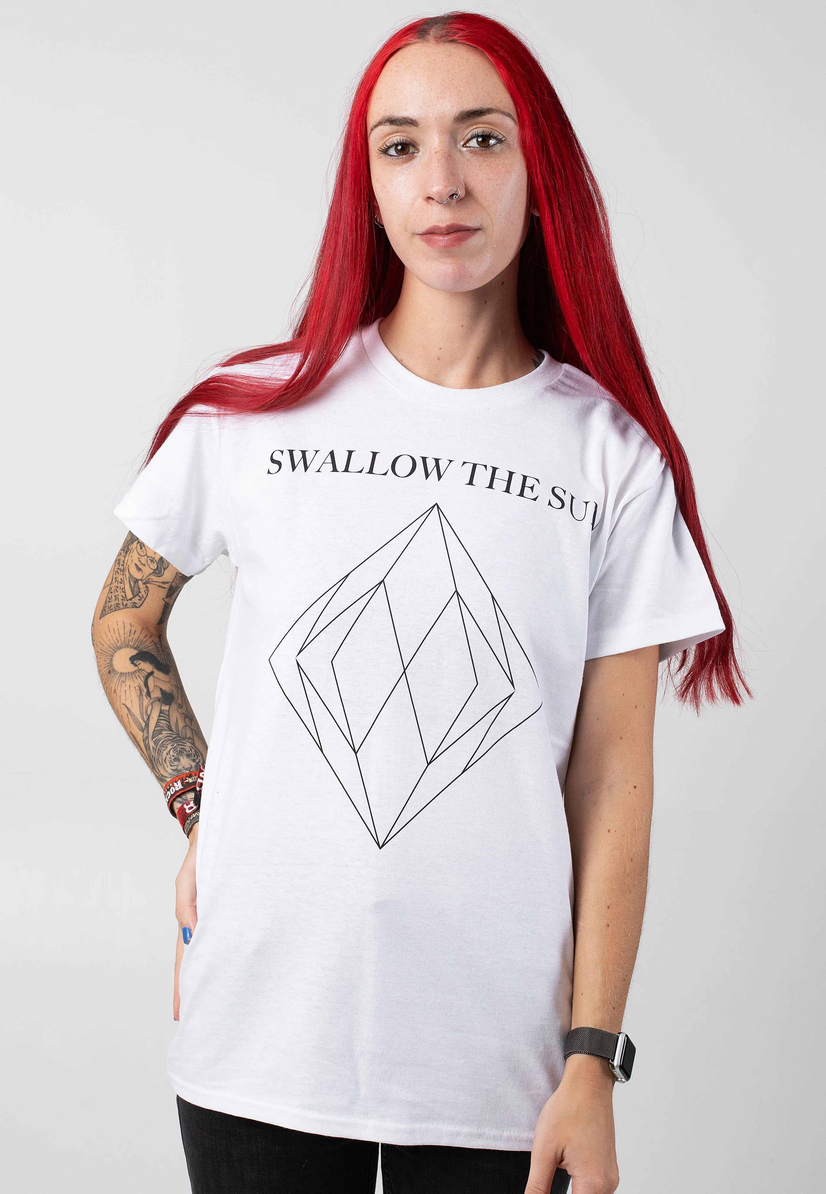Swallow The Sun - Innocence Was Long Forgotten White - T-Shirt - Image 5