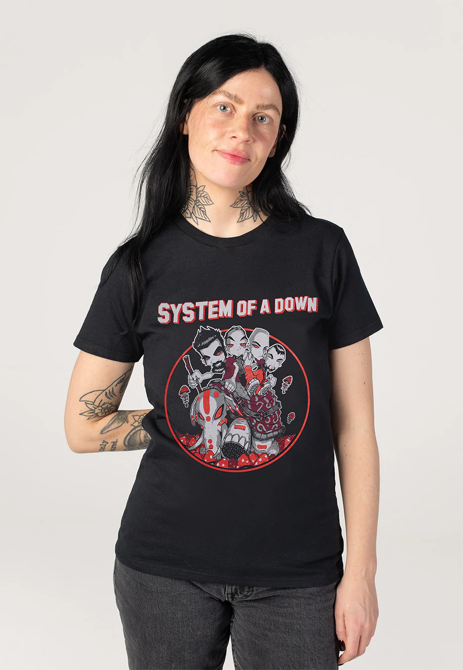 System Of A Down - Mushroom People - T-Shirt - Image 5