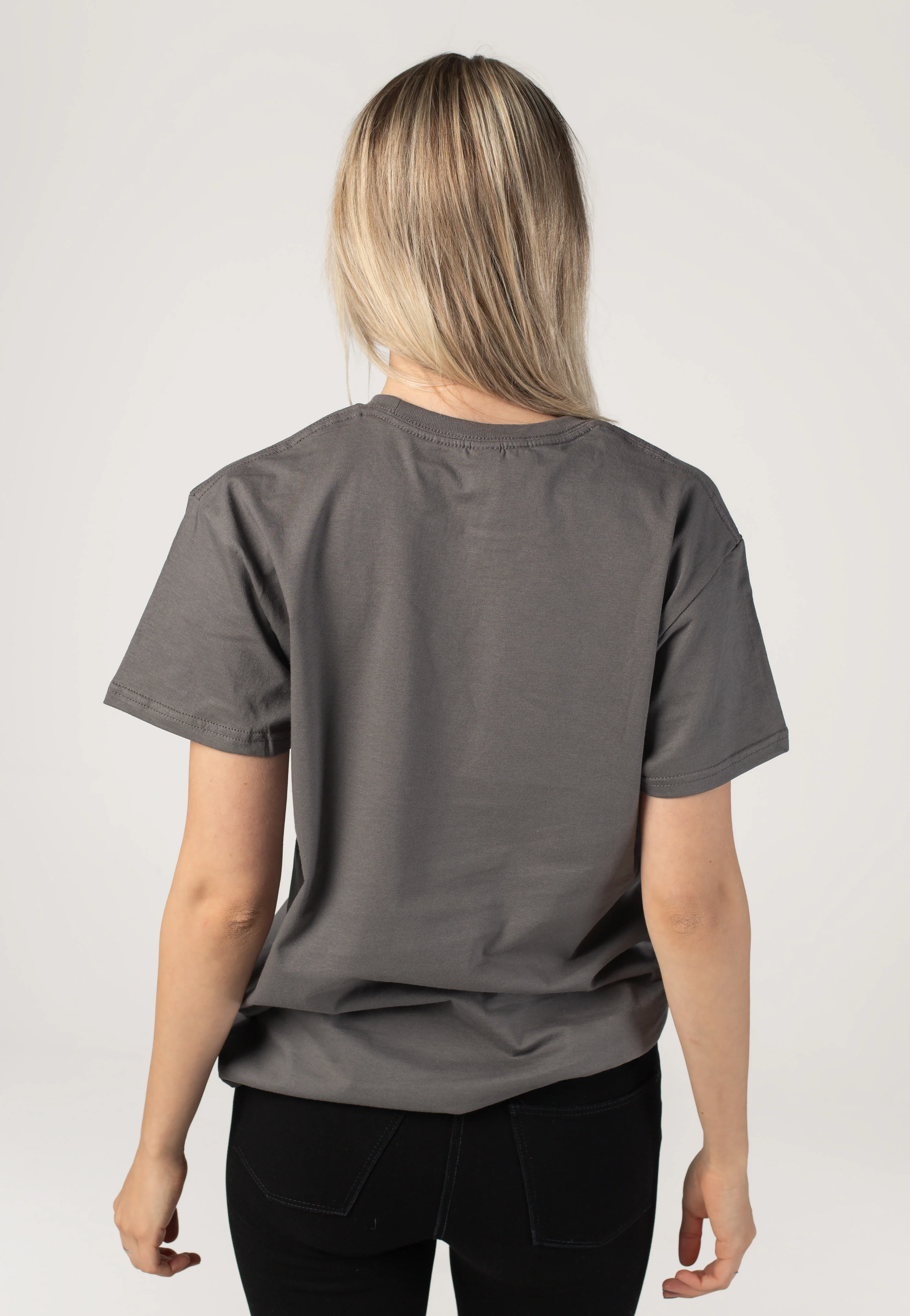 System Of A Down - Stretched Logo Charcoal - T-Shirt - Image 6